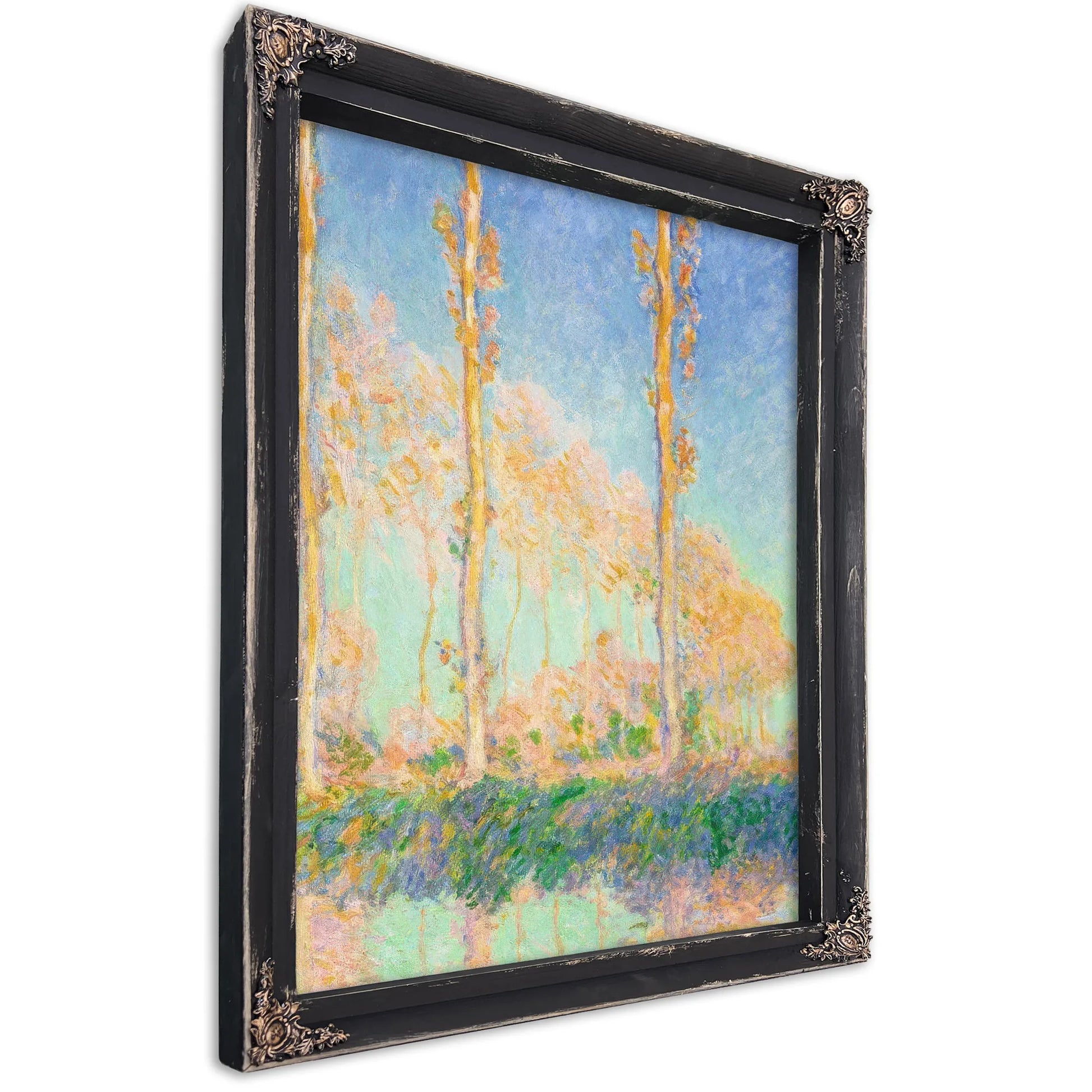 Poplars By Claude Monet Fine Art Print
