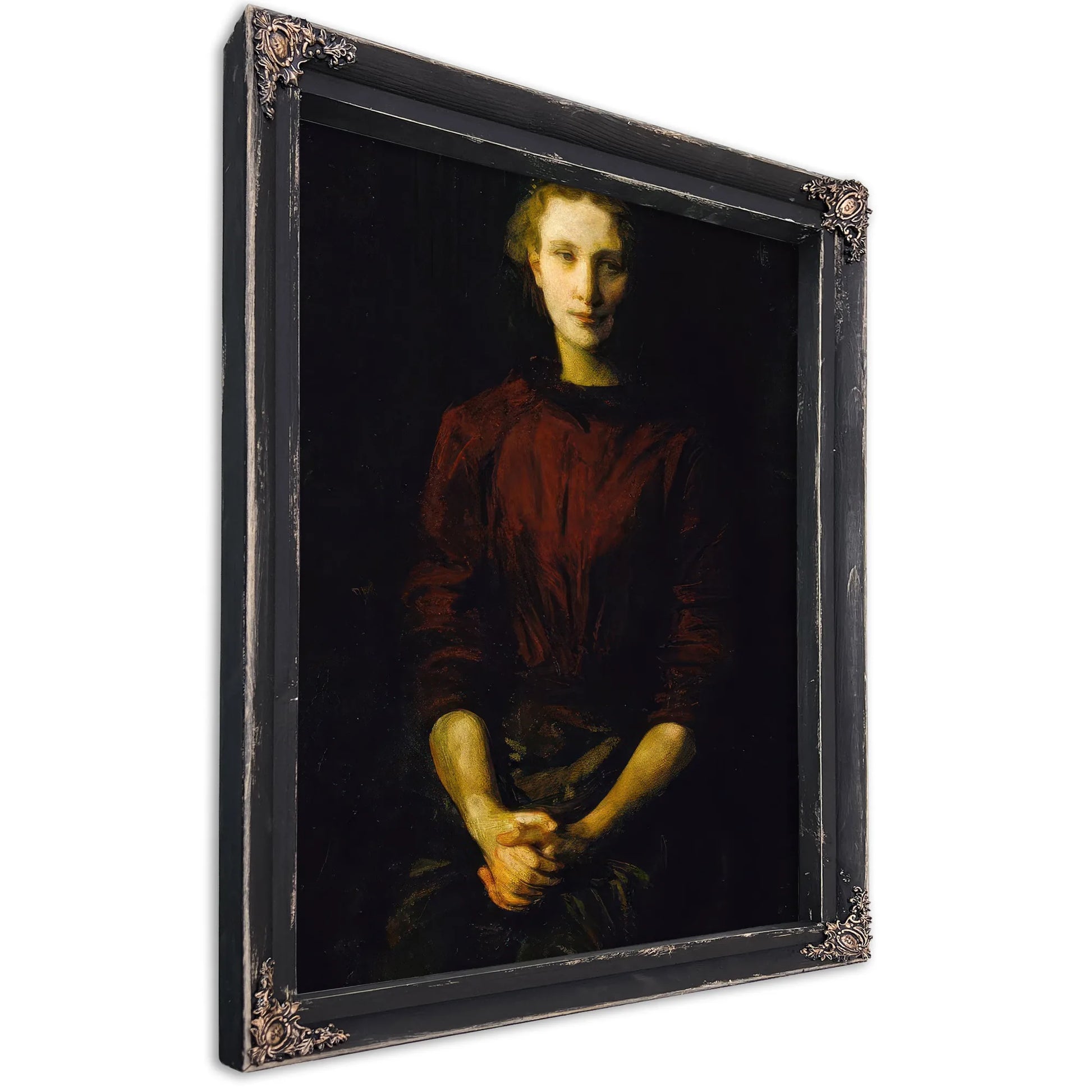 Portrait Of A Lady (Mrs. William B. Cabot) By Abbott Handerson Thayer Fine Art Print