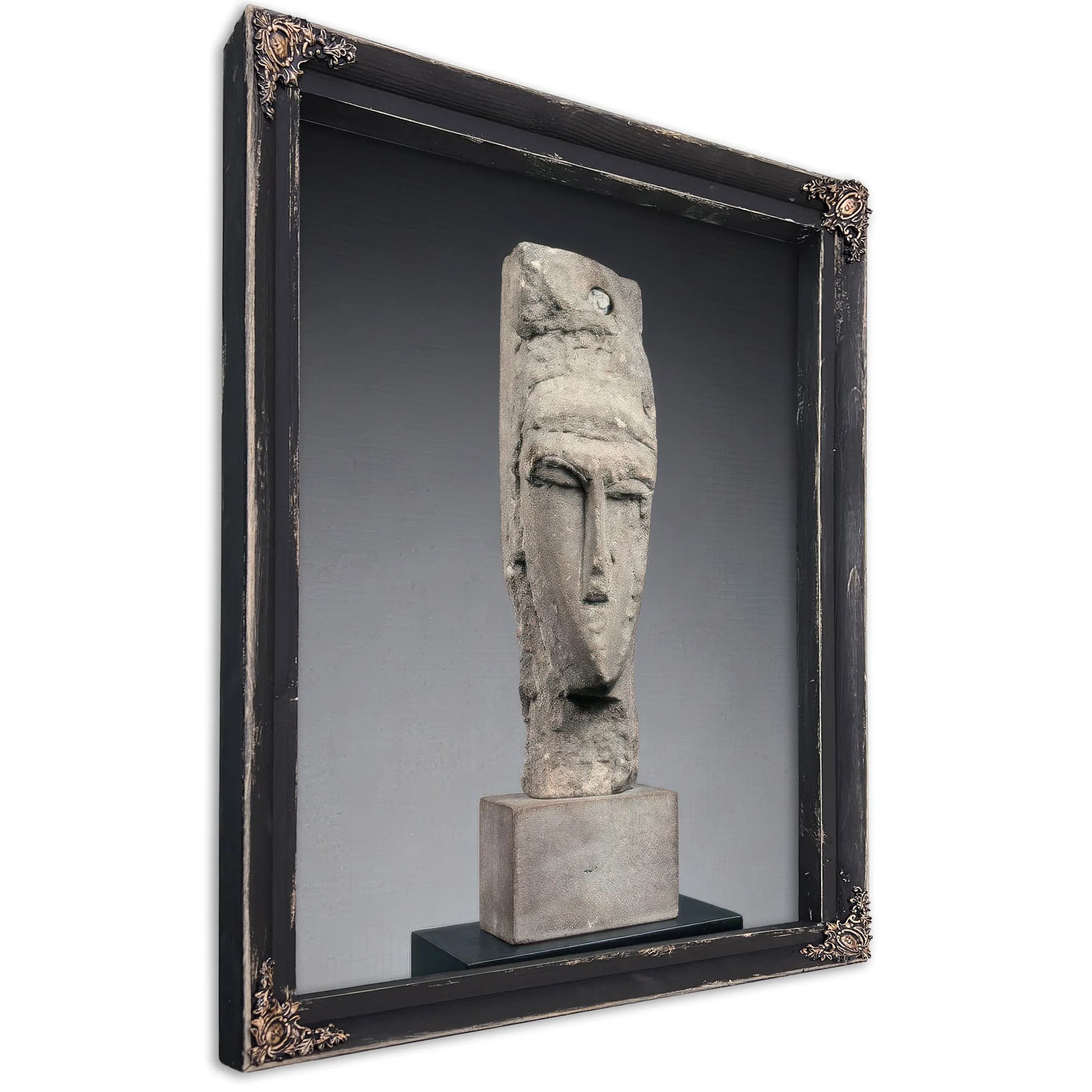 Head (Tête) By Amedeo Modigliani Fine Art Print