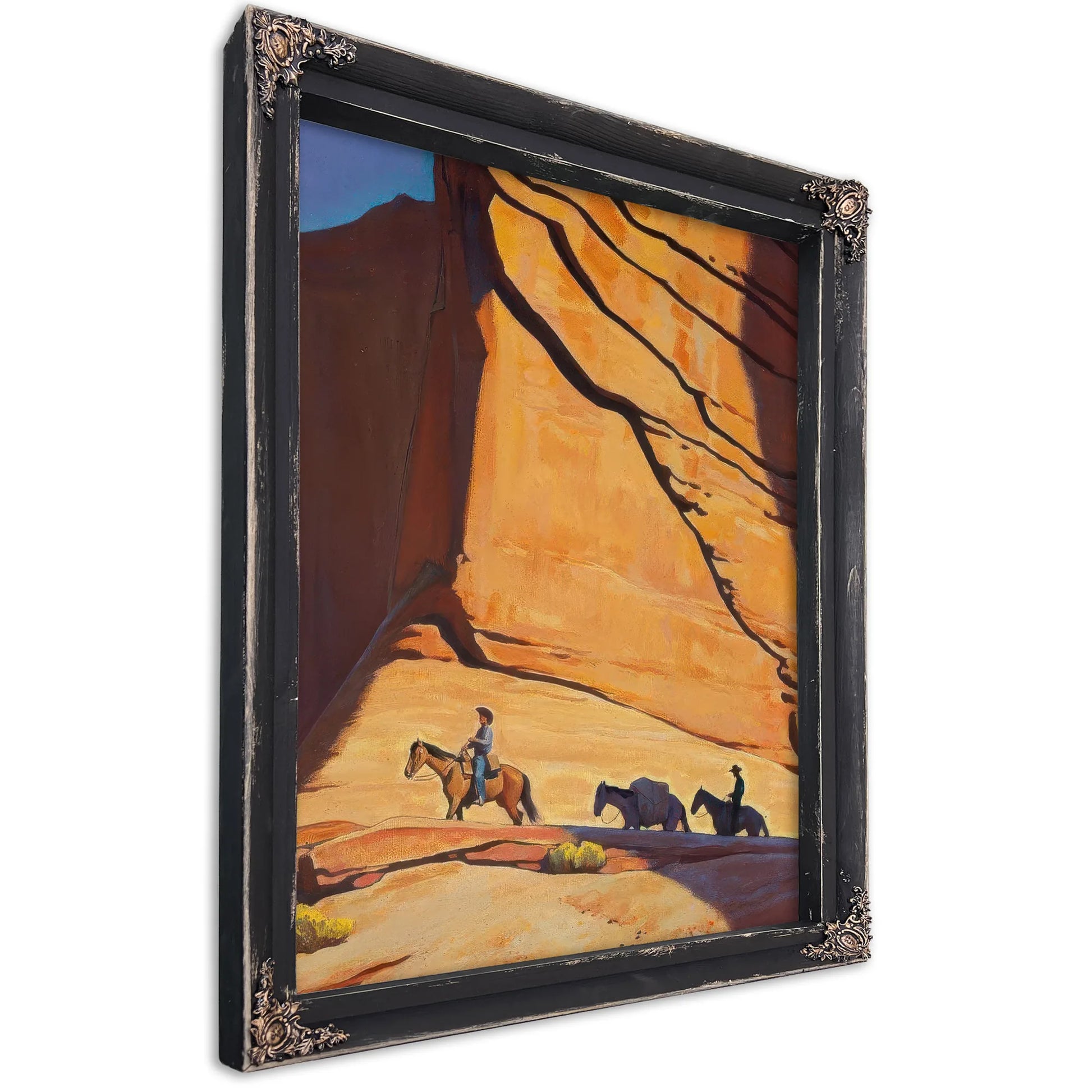 Red Gateway By Maynard Dixon Fine Art Print