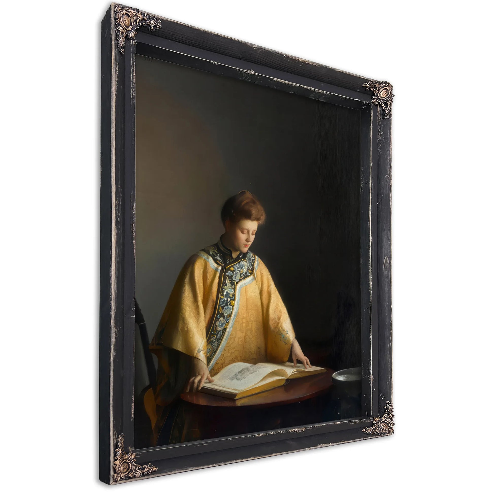 The Yellow Jacket By William Mcgregor Paxton Fine Art Print
