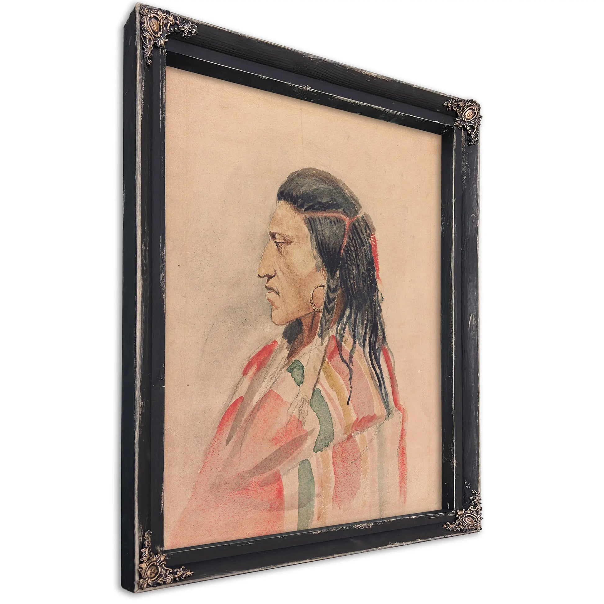 Indian Man by Charles Marion Russell
