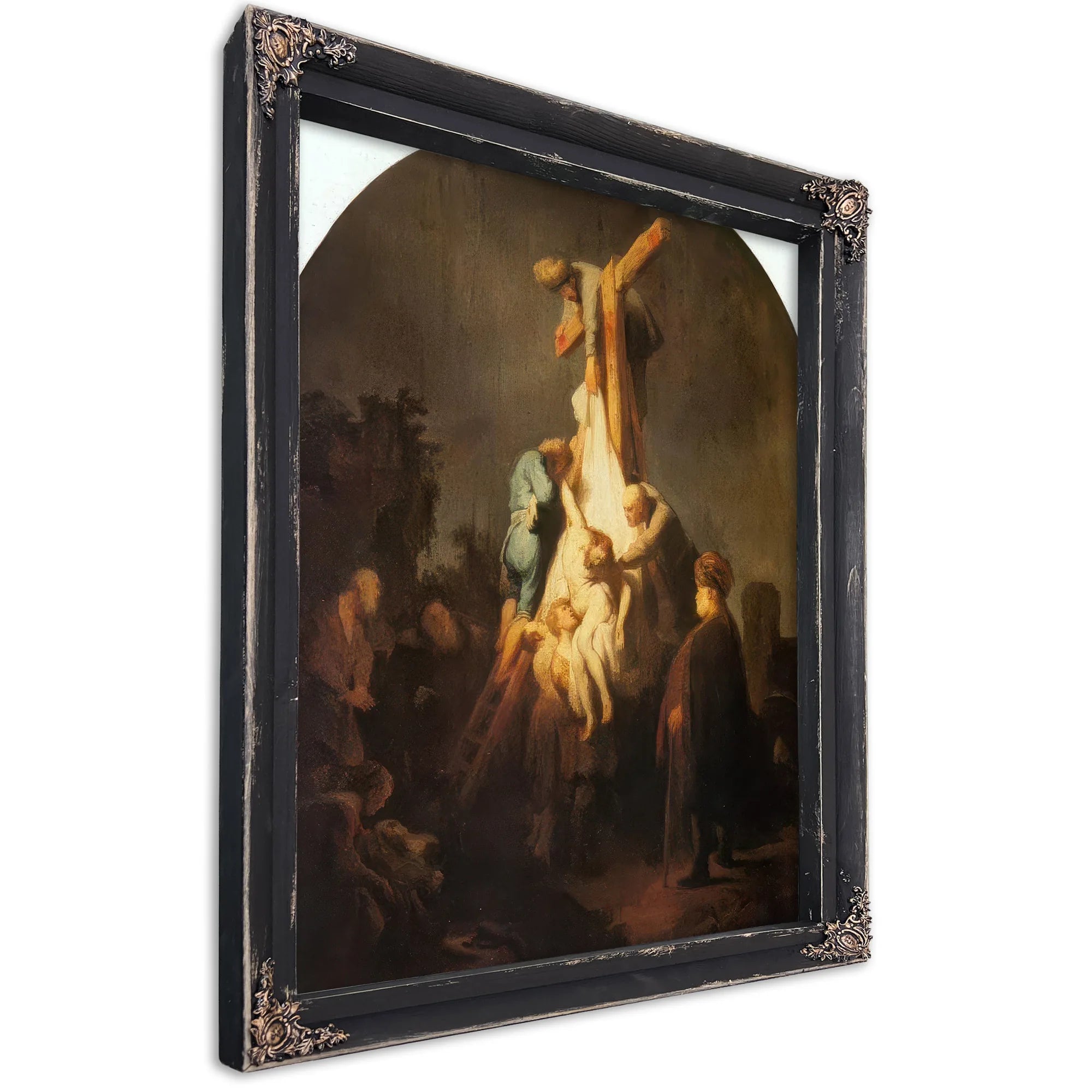 The Descent From The Cross By Rembrandt Fine Art Print