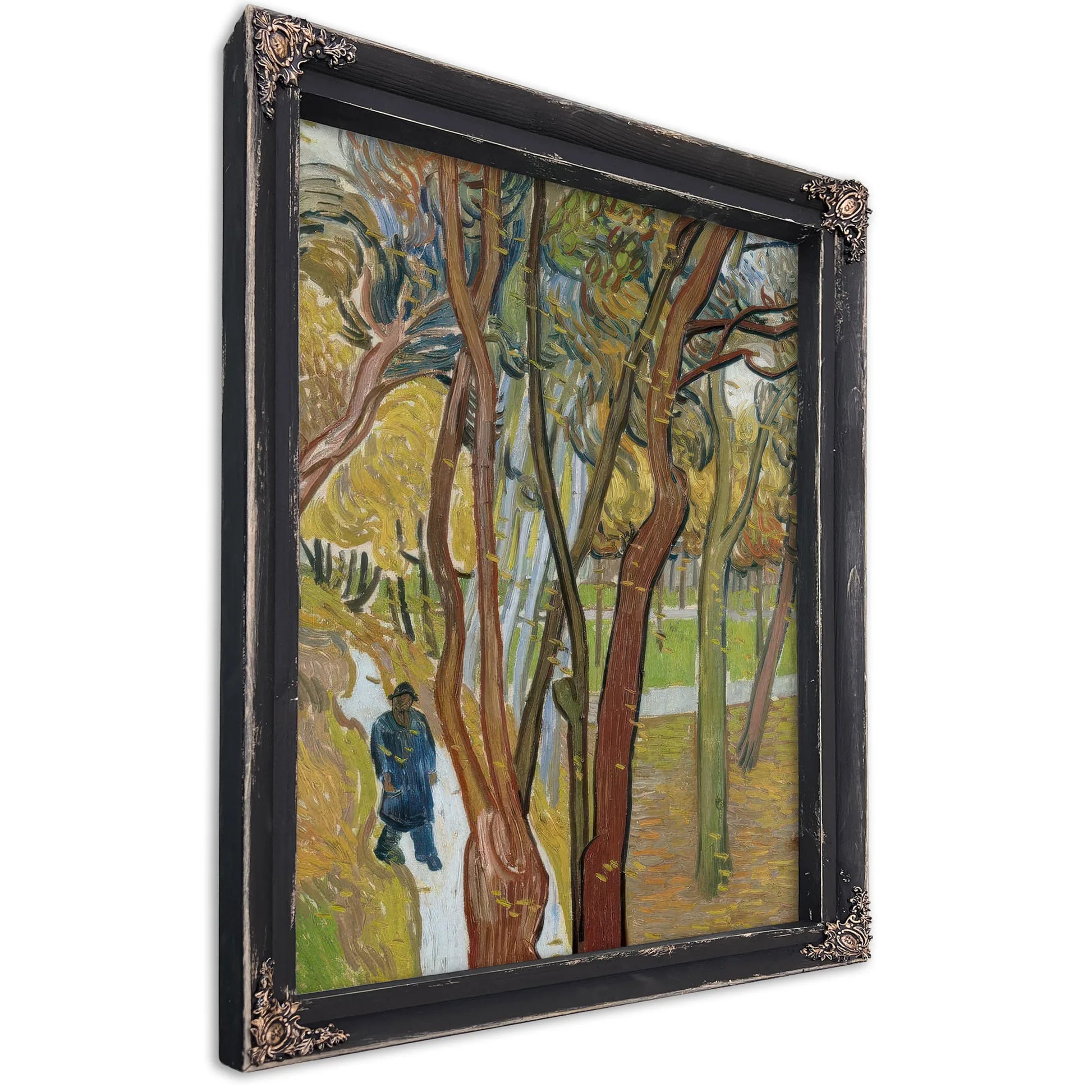 The Garden Of Saint Paul's Hospital ('The Fall Of The Leaves') By Vincent Van Gogh Fine Art Print