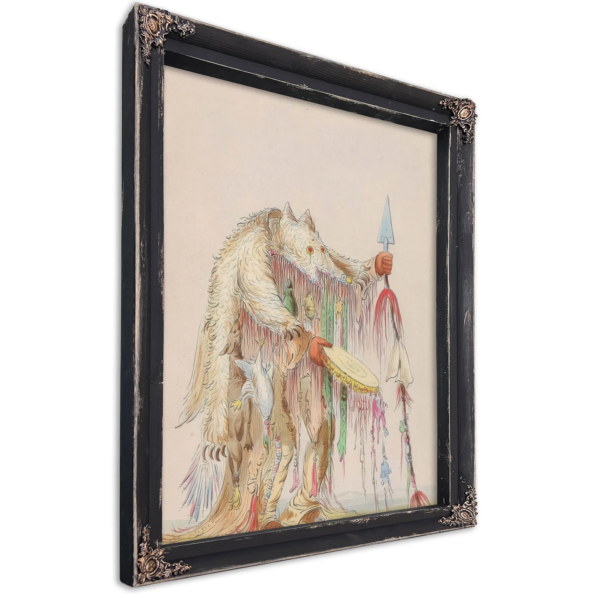 Illustrations Of The Manners, Customs, And Condition Of The North American Indians. London Henry Bohn, 1857 And 1866 By George Catlin Fine Art Print