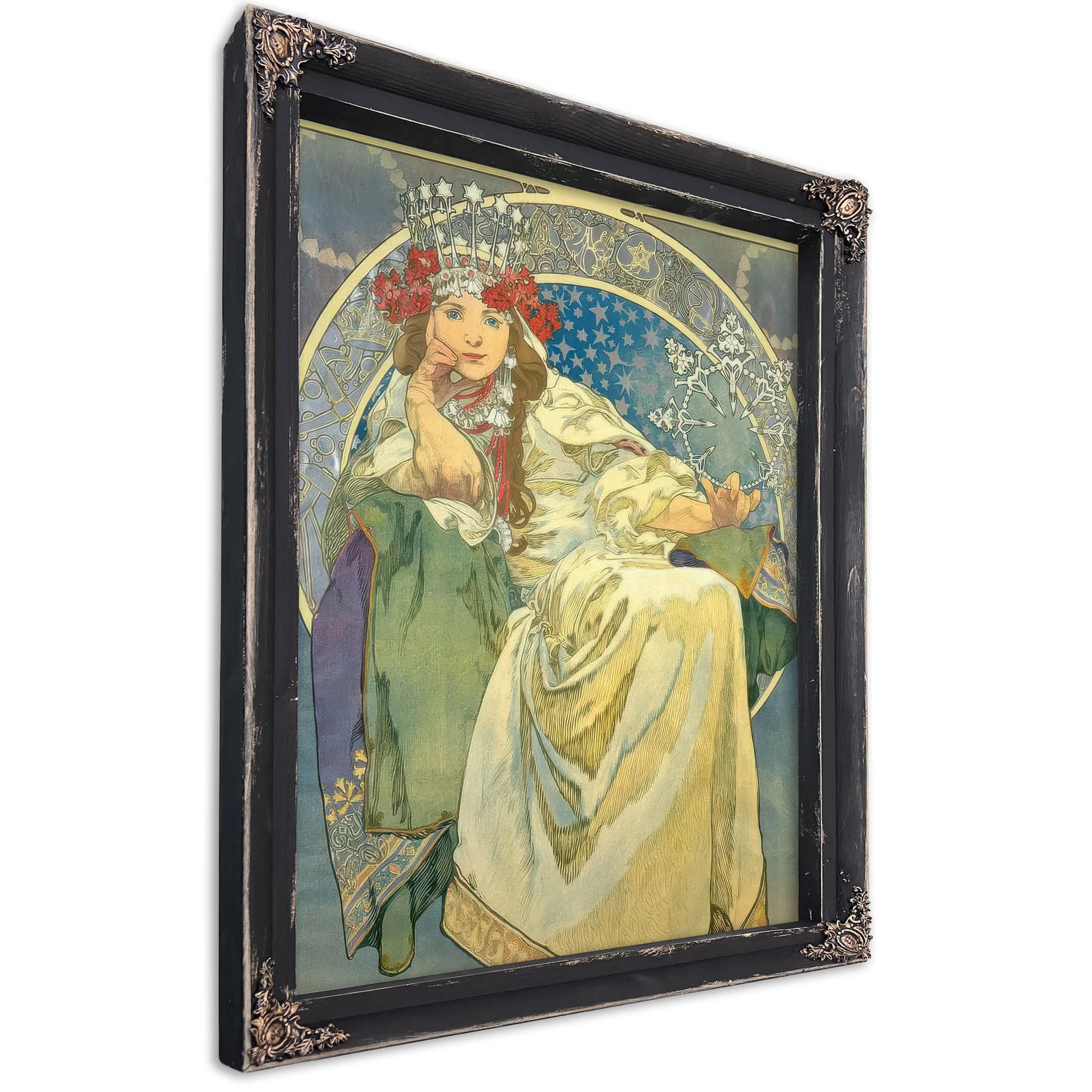Princess Hyacinth By Alphonse Mucha Fine Art Print
