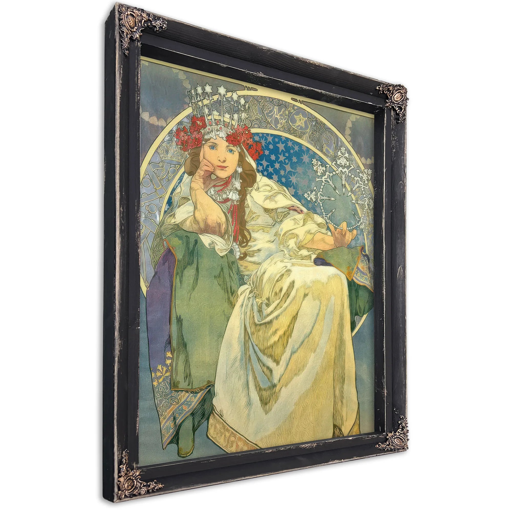 Princess Hyacinth By Alphonse Mucha Fine Art Print