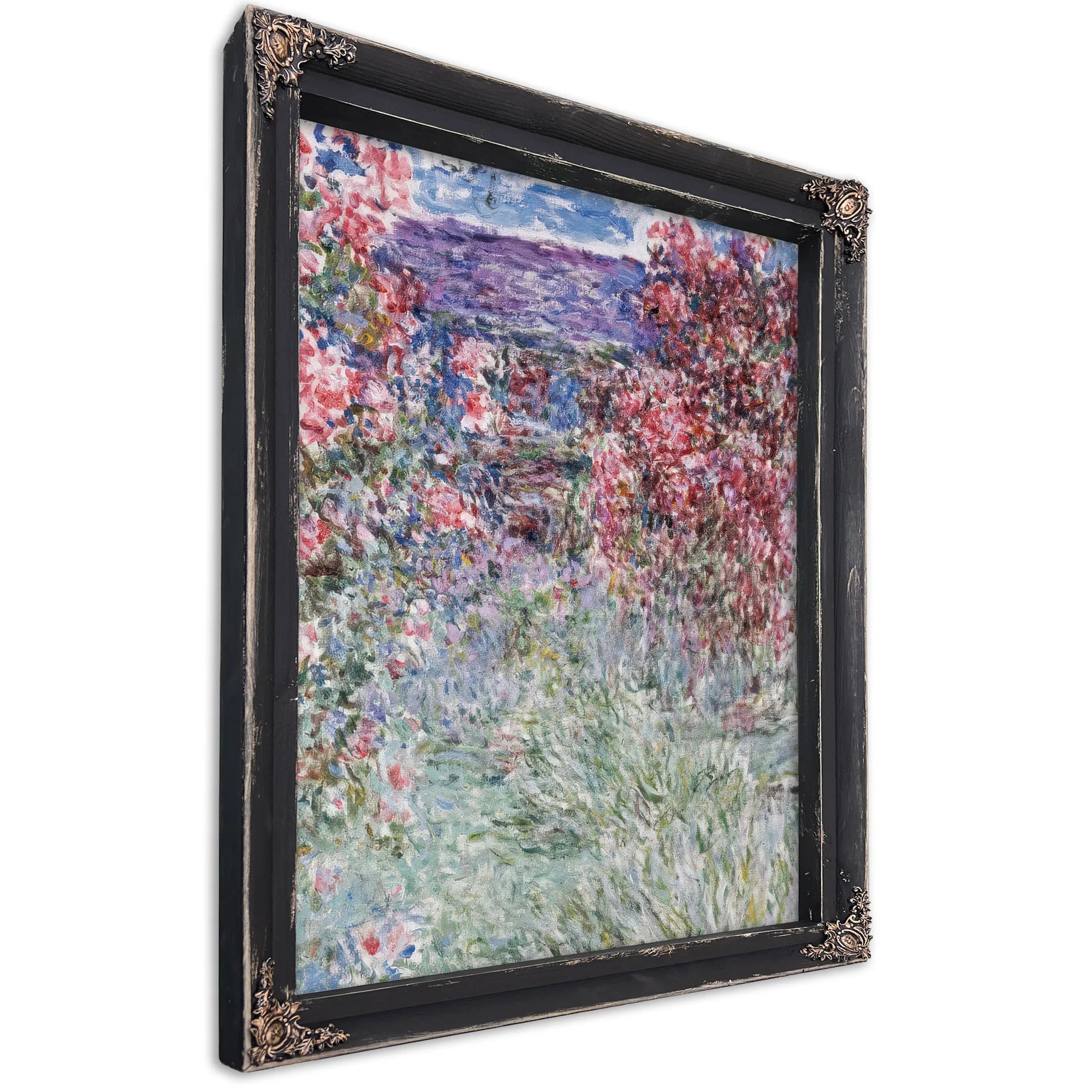 The House In The Roses By Claude Monet Fine Art Print