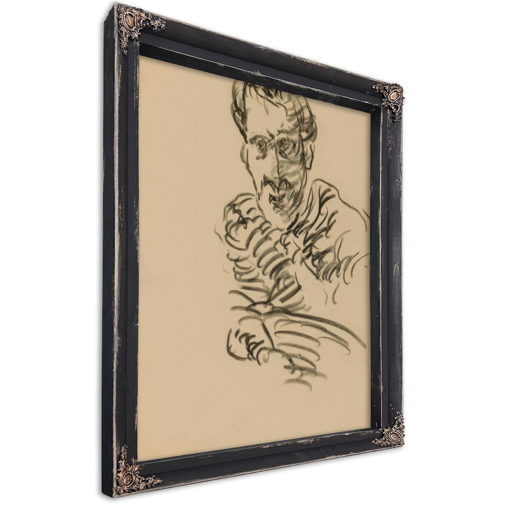 Self Portrait By Marsden Hartley Fine Art Print