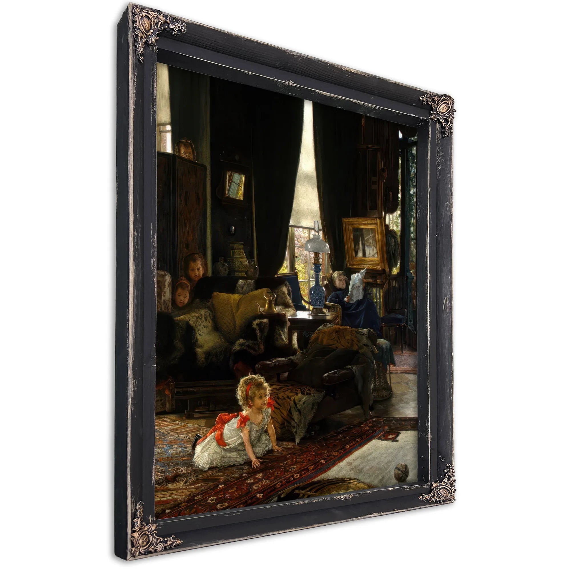 Hide And Seek By James Tissot Fine Art Print