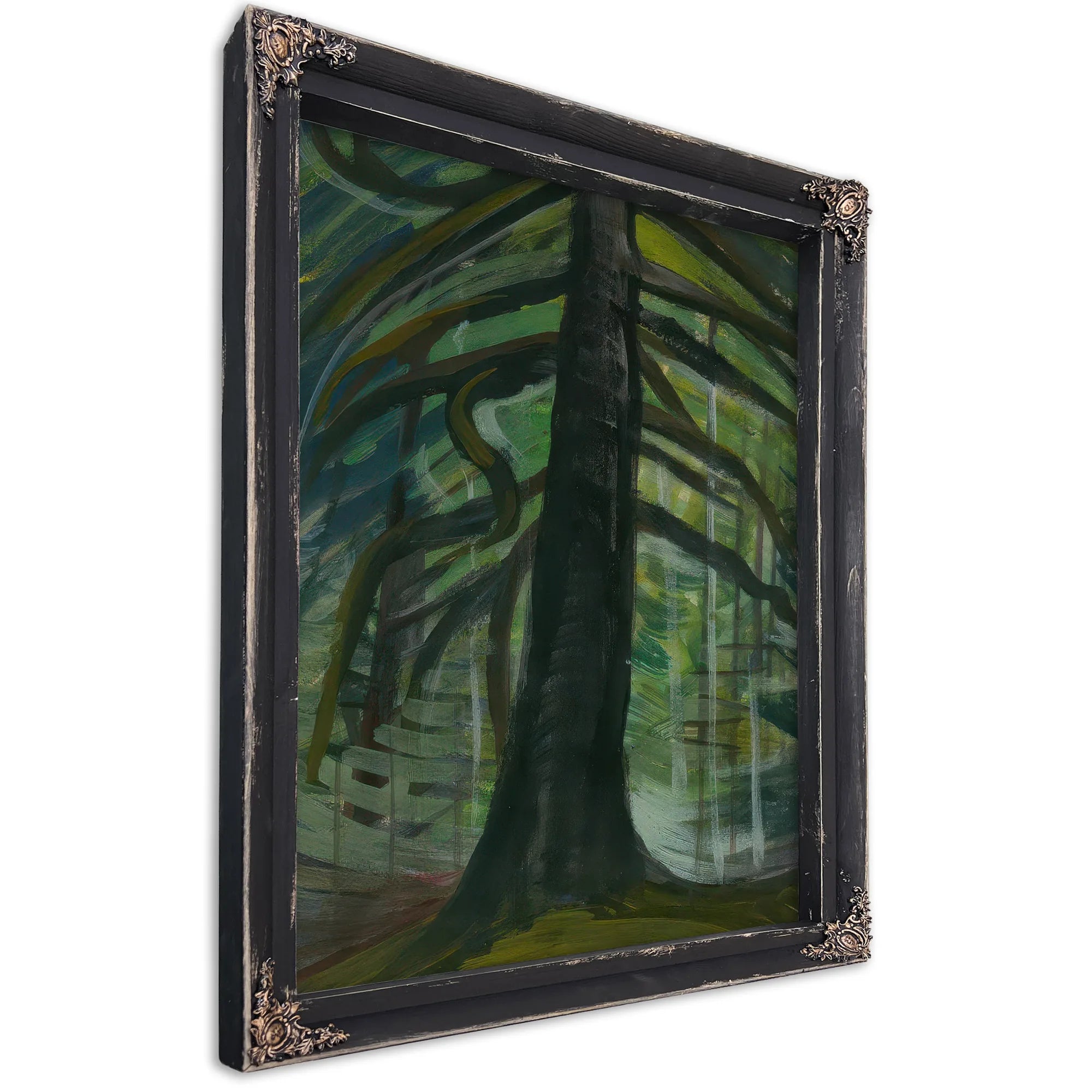 Dead Tree In The Forest By Emily Carr Fine Art Print