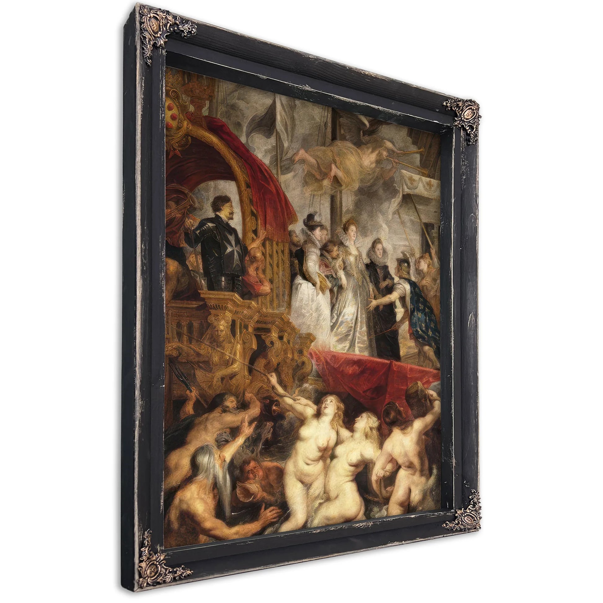 The Arrival Of Marie De Medici In Marseilles 3Rd November 1600 By Peter Paul Rubens Fine Art Print