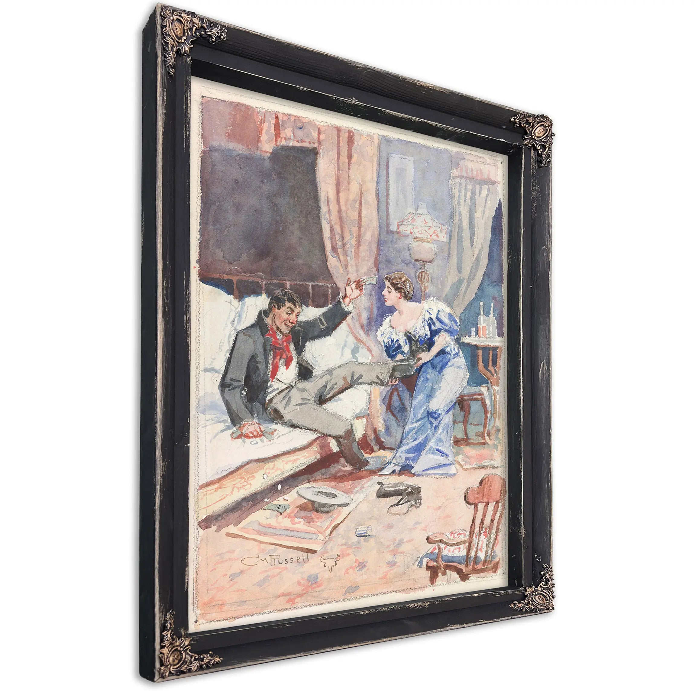 Just A Little Pleasure by Charles Marion Russell