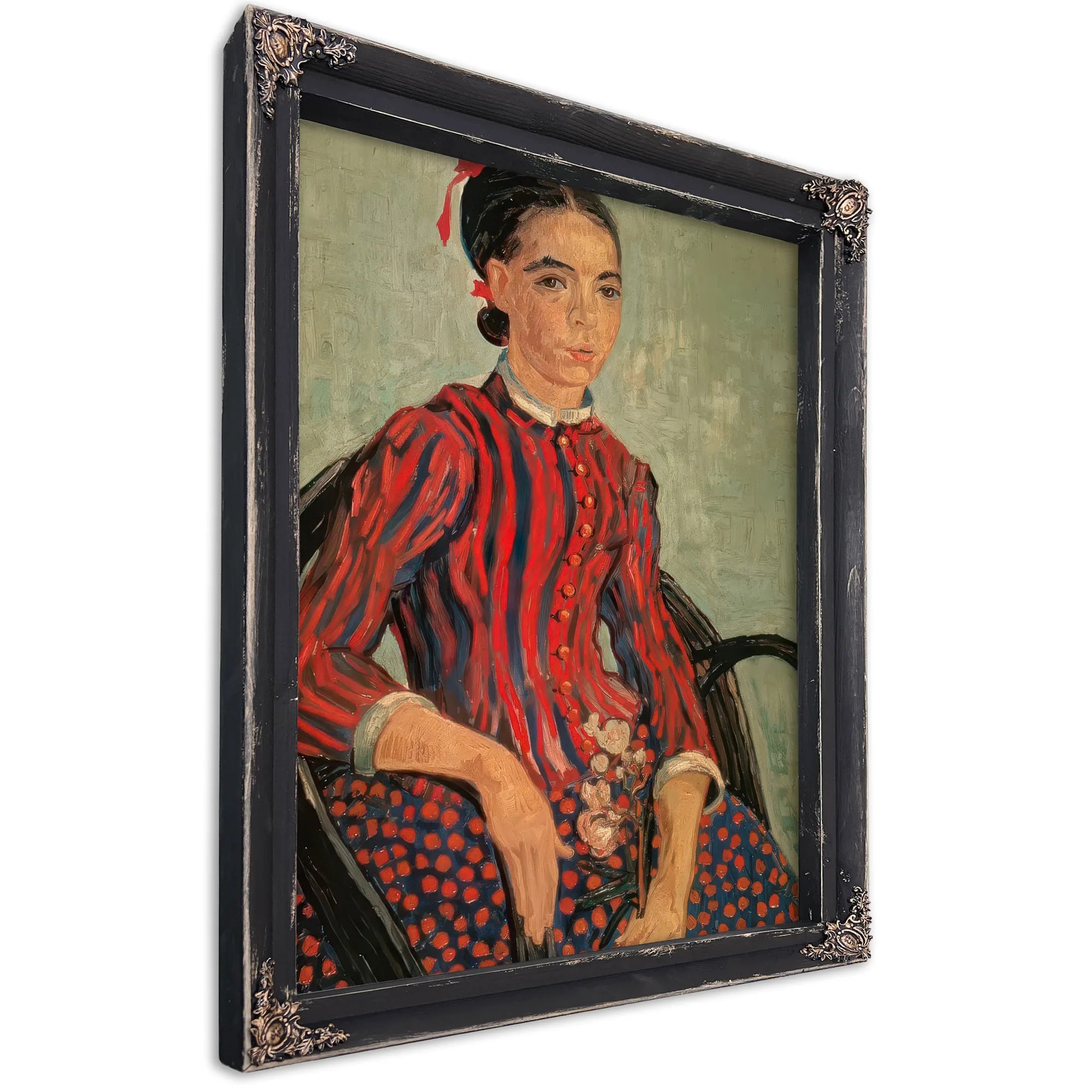 La Mousme By Vincent Van Gogh Fine Art Print