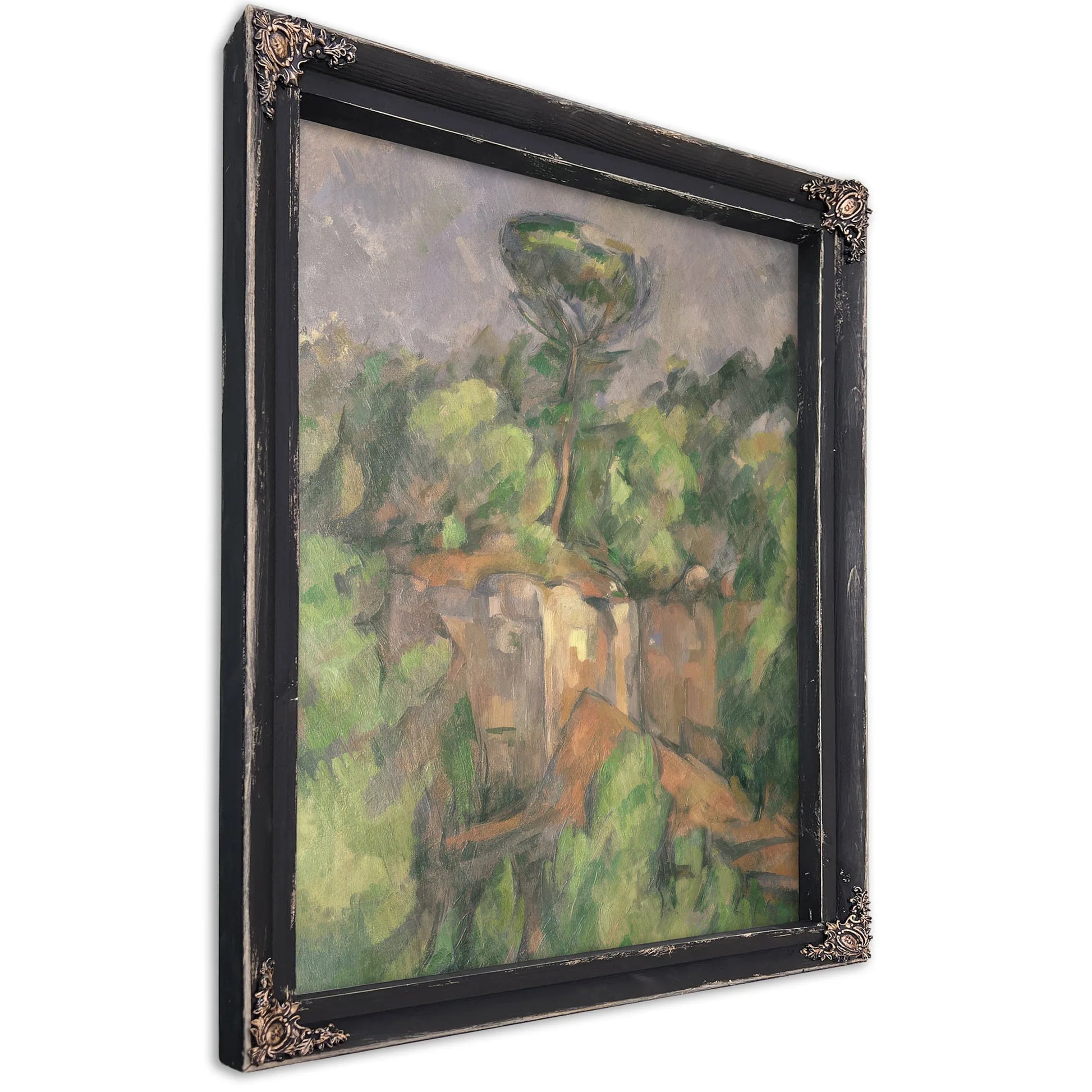 Bibemus Quarry By Paul Cezanne Fine Art Print