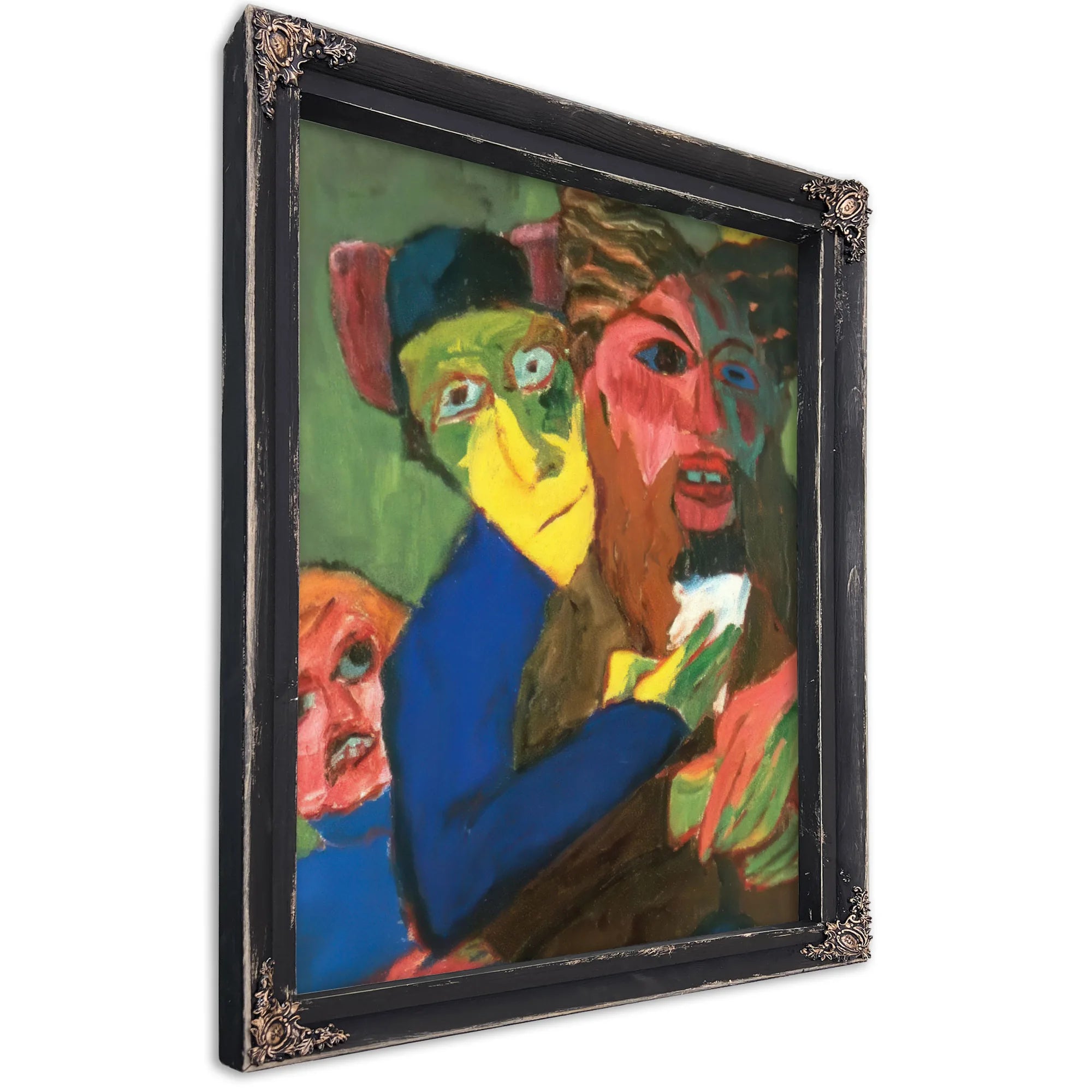 Excited People By Emil Nolde Fine Art Print