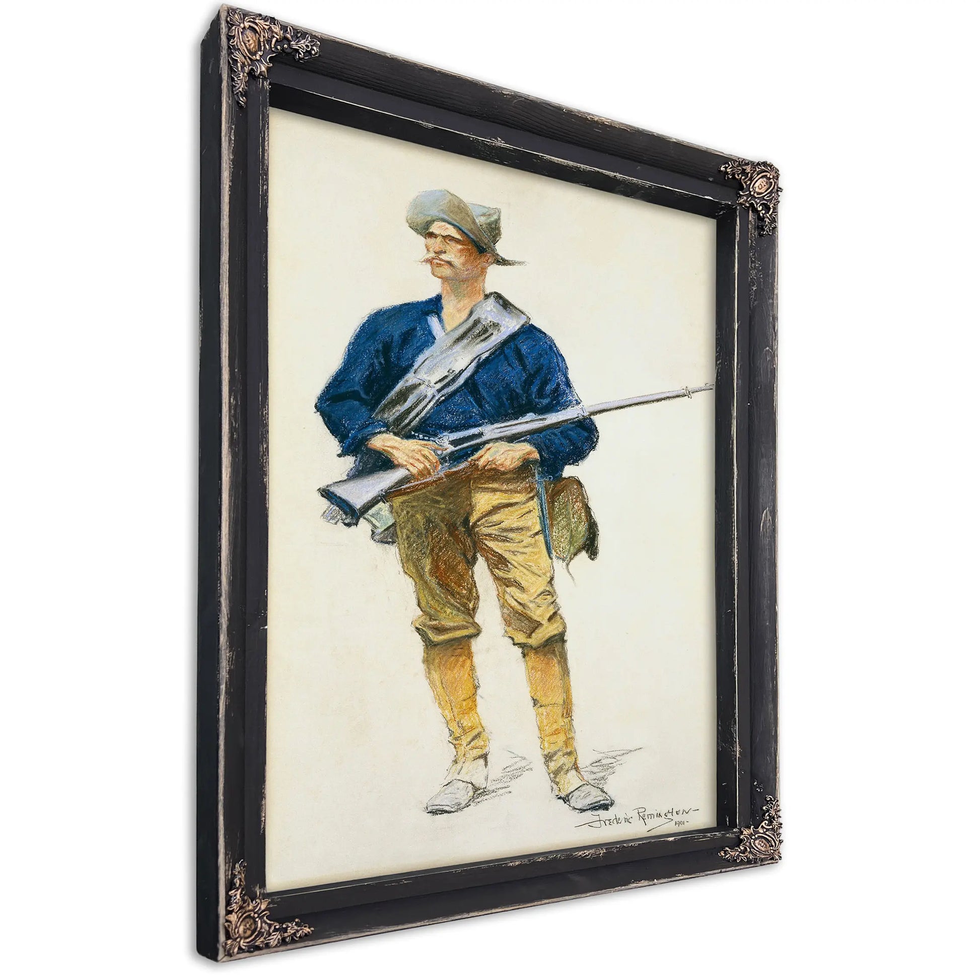 The Infantry Soldier by Frederic Remington