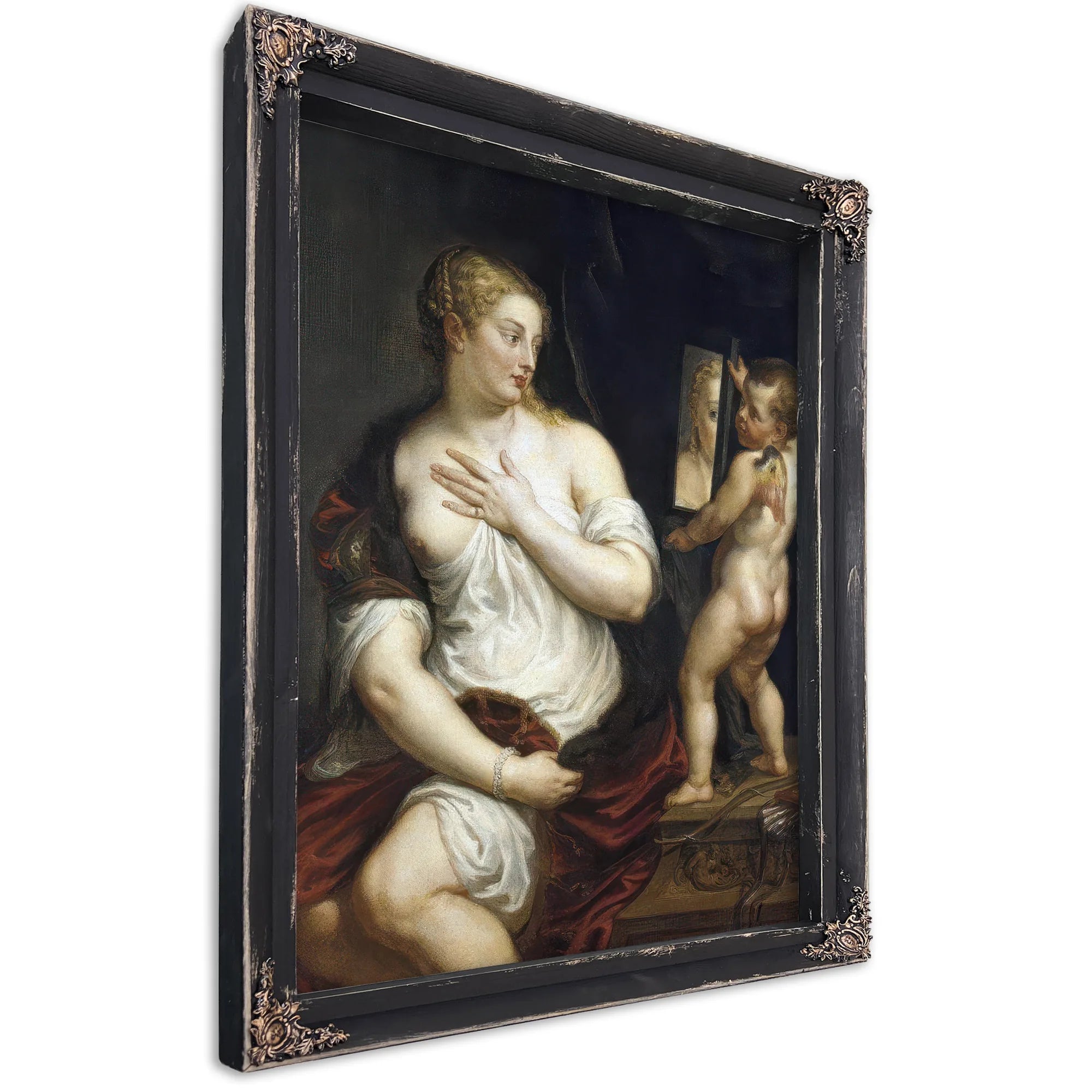 Venus And Cupid By Peter Paul Rubens Fine Art Print