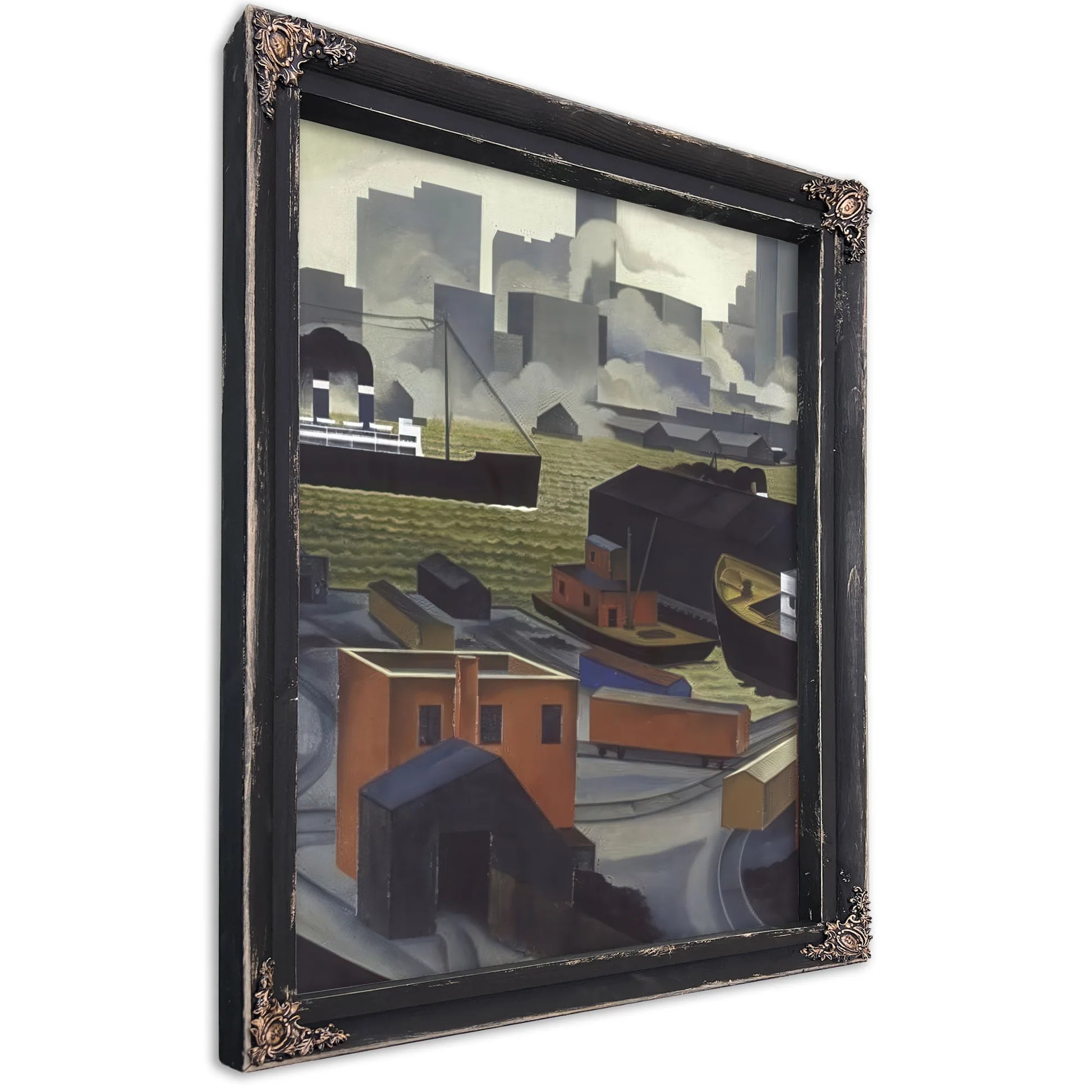From Brooklyn Heights By George Ault Fine Art Print
