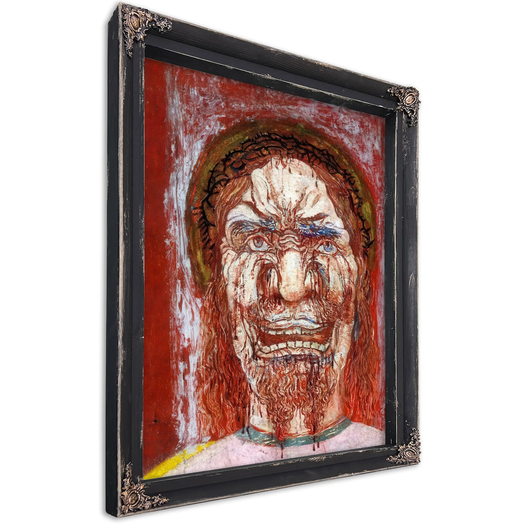 The Man Of Sorrows By James Ensor Fine Art Print