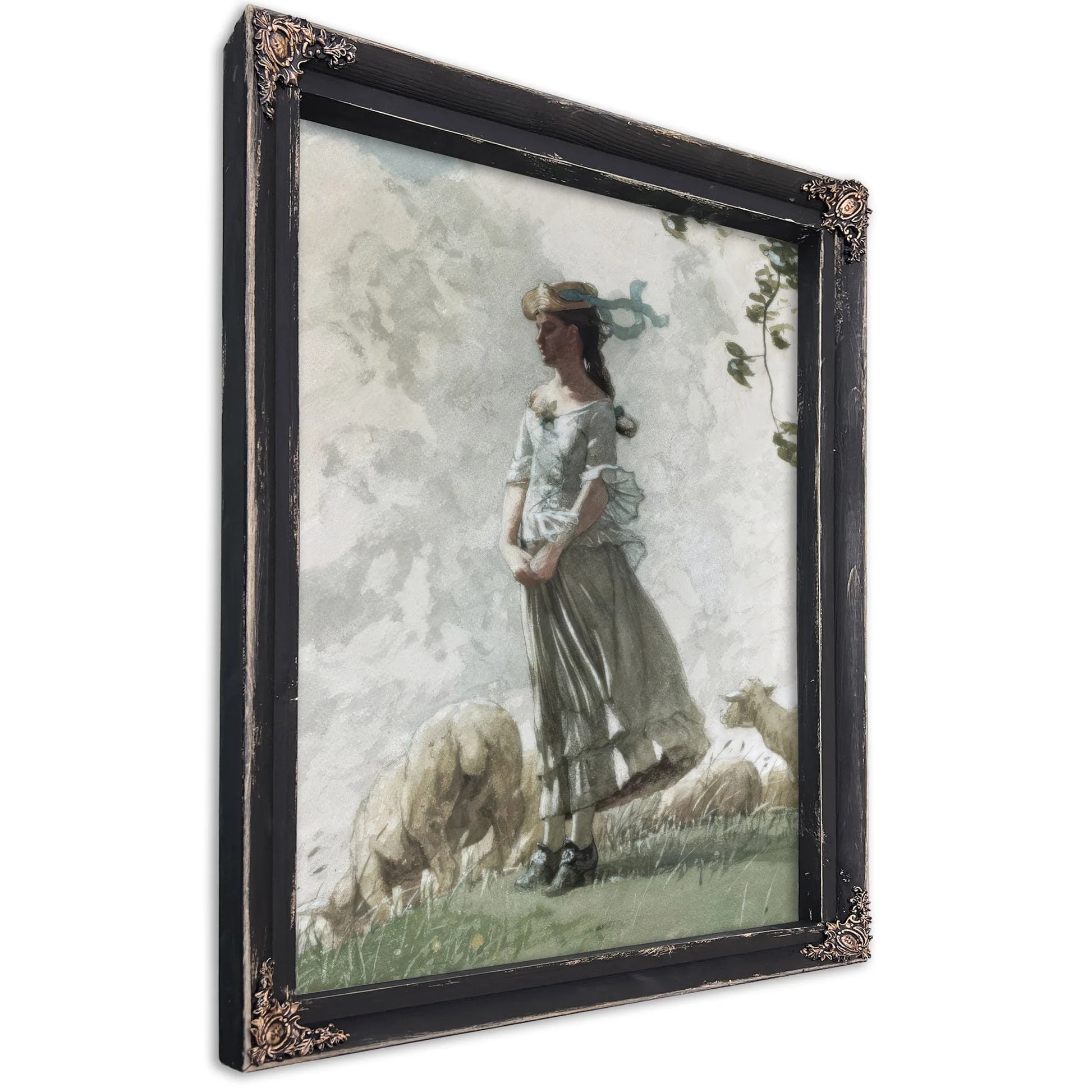 Fresh Air By Winslow Homer Fine Art Print
