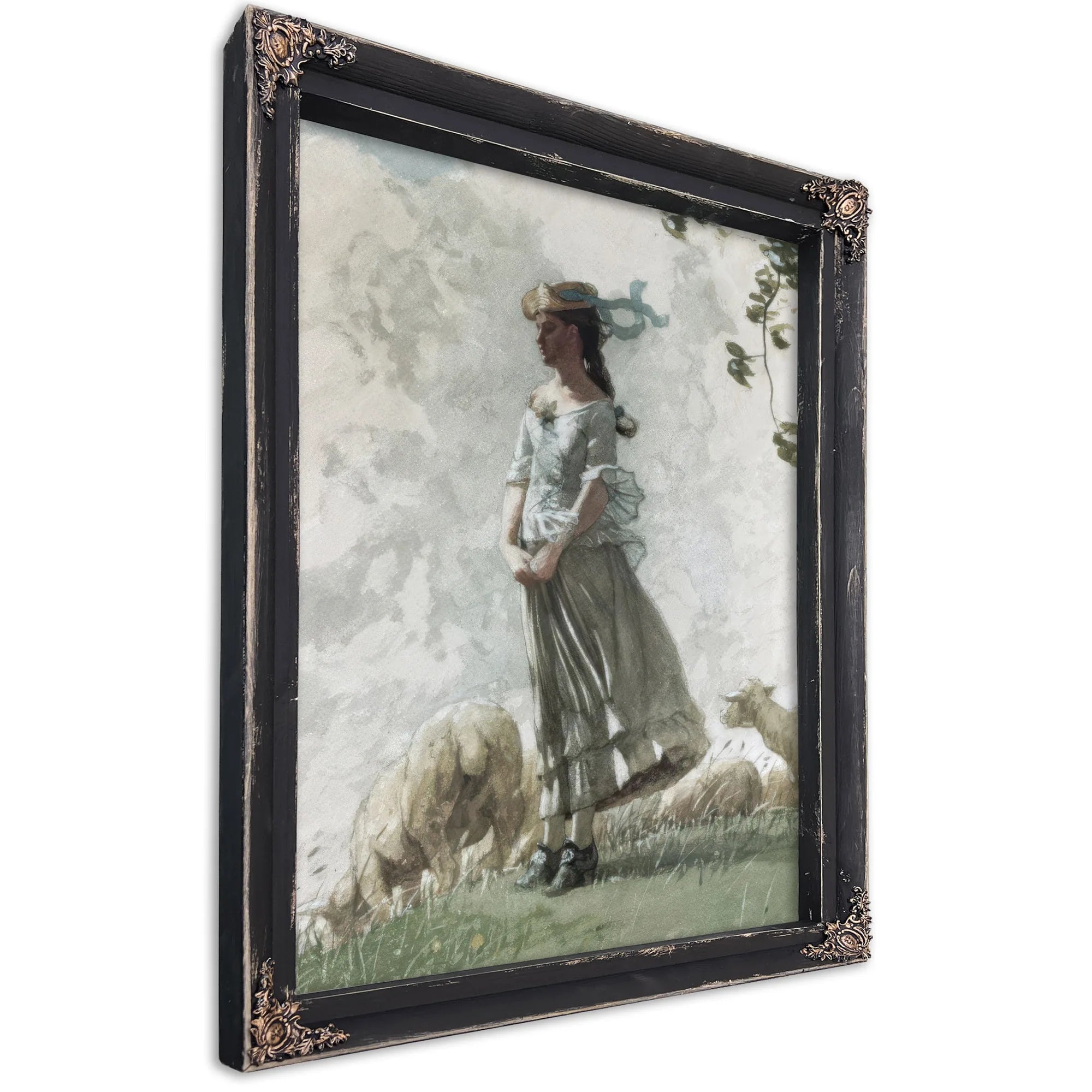 Fresh Air By Winslow Homer Fine Art Print