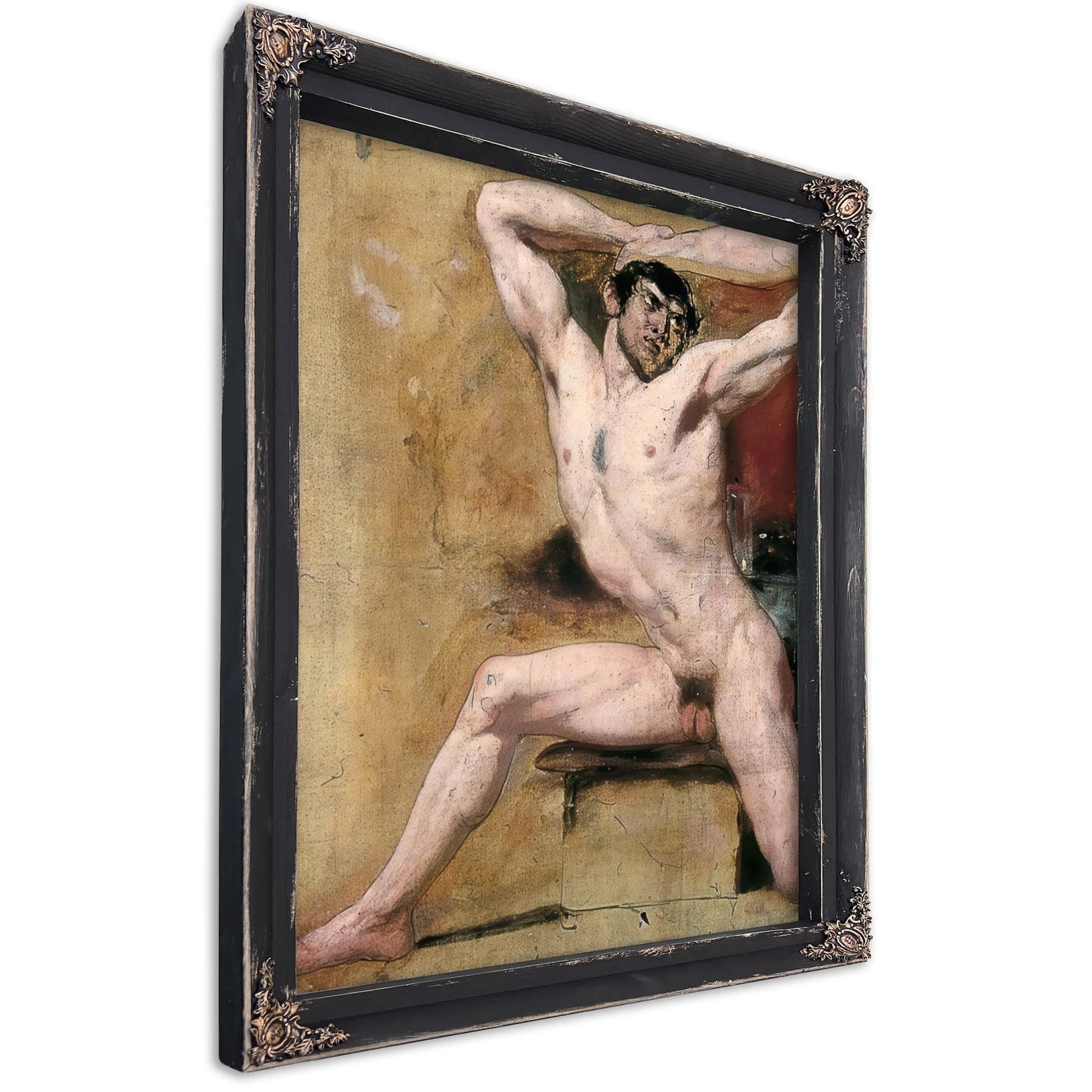 Male Nude 3 By William Etty Fine Art Print