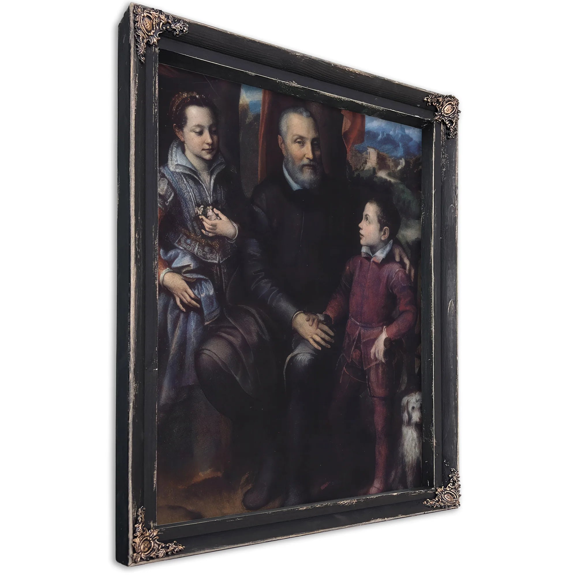 Portrait Of The Artist 1039 S Family 1558 By Sofonisba Anguissola Fine Art Print