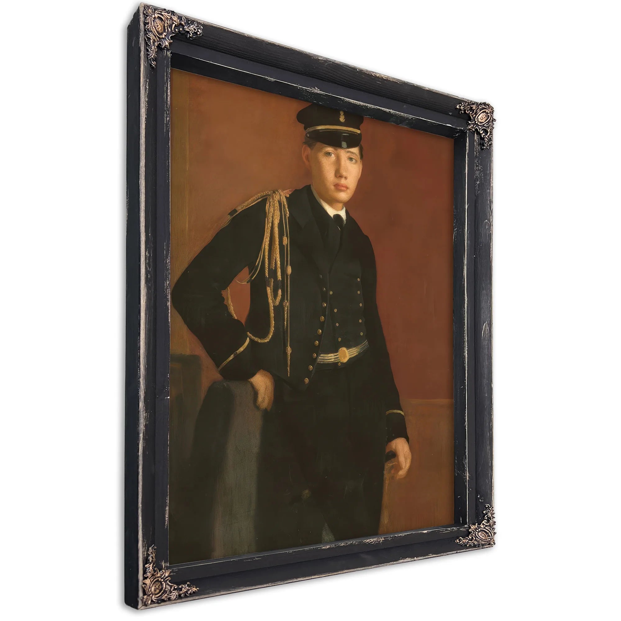 Achille De Gas In The Uniform Of A Cadet By Edgar Degas Fine Art Print