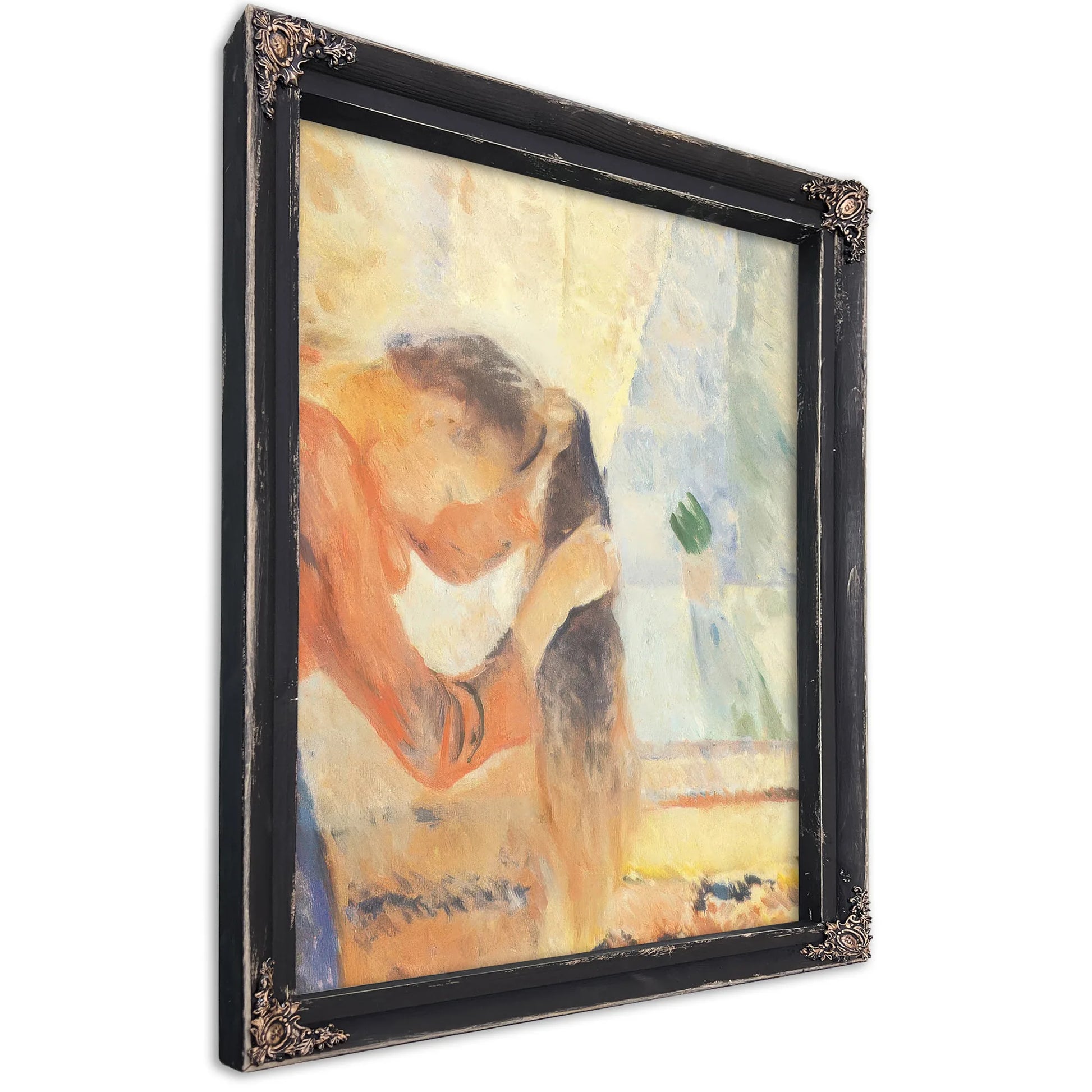 Girl Combing Her Hair 1892 By Edvard Munch Fine Art Print