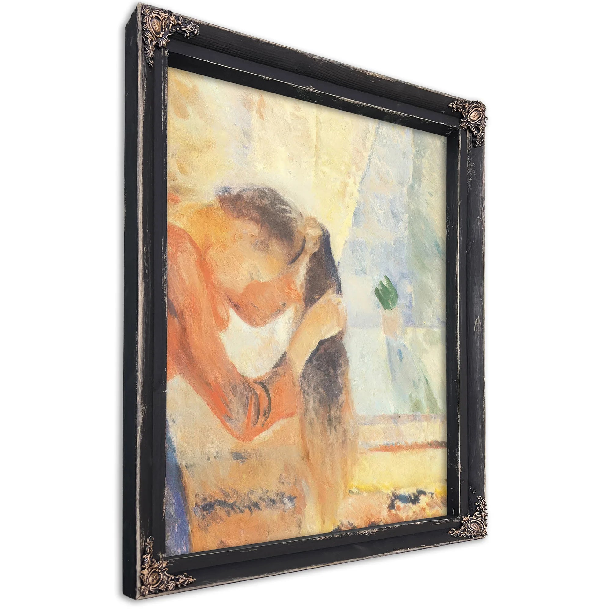 Girl Combing Her Hair 1892 By Edvard Munch Fine Art Print