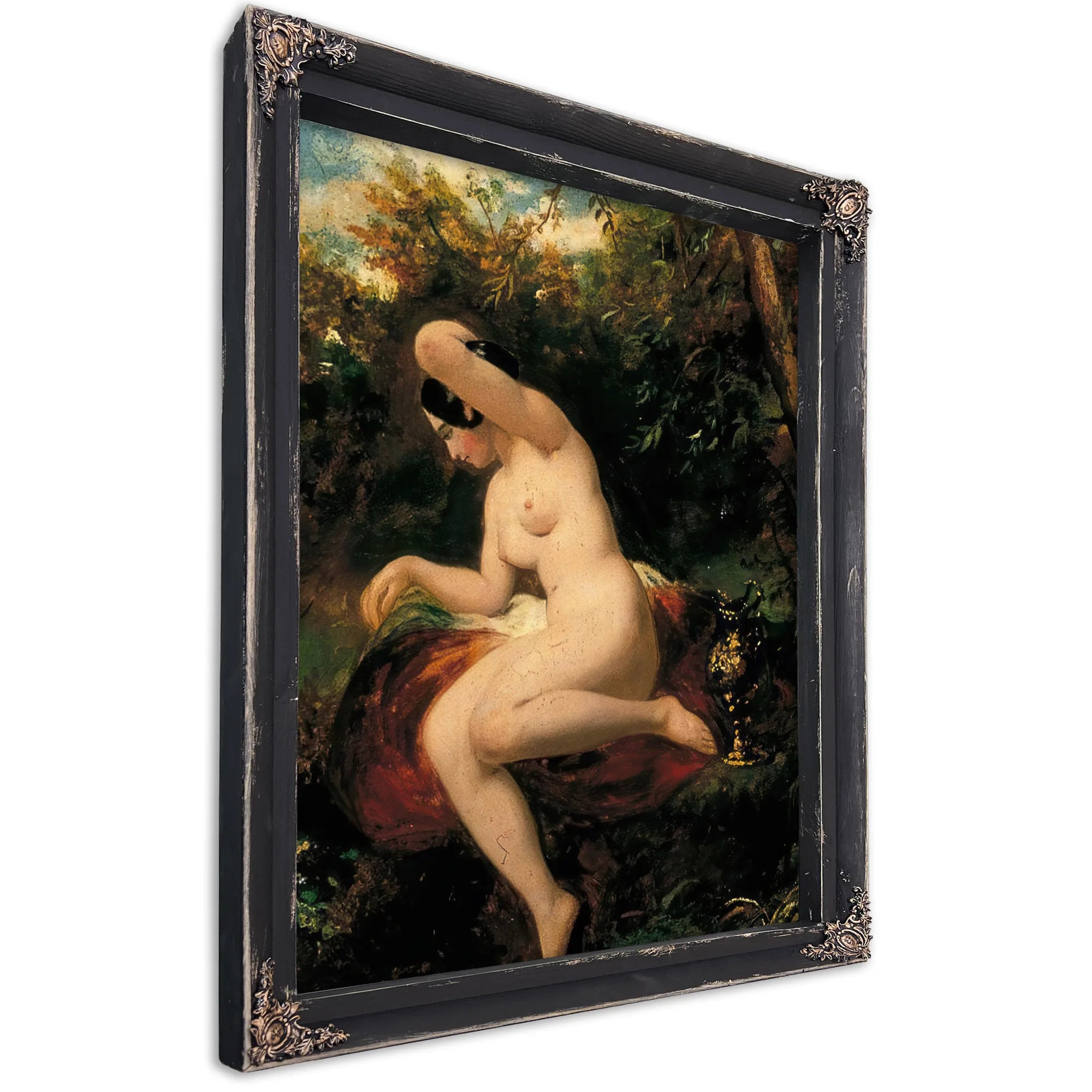 Female Nude(Also Known As Magdalen) By William Etty Fine Art Print