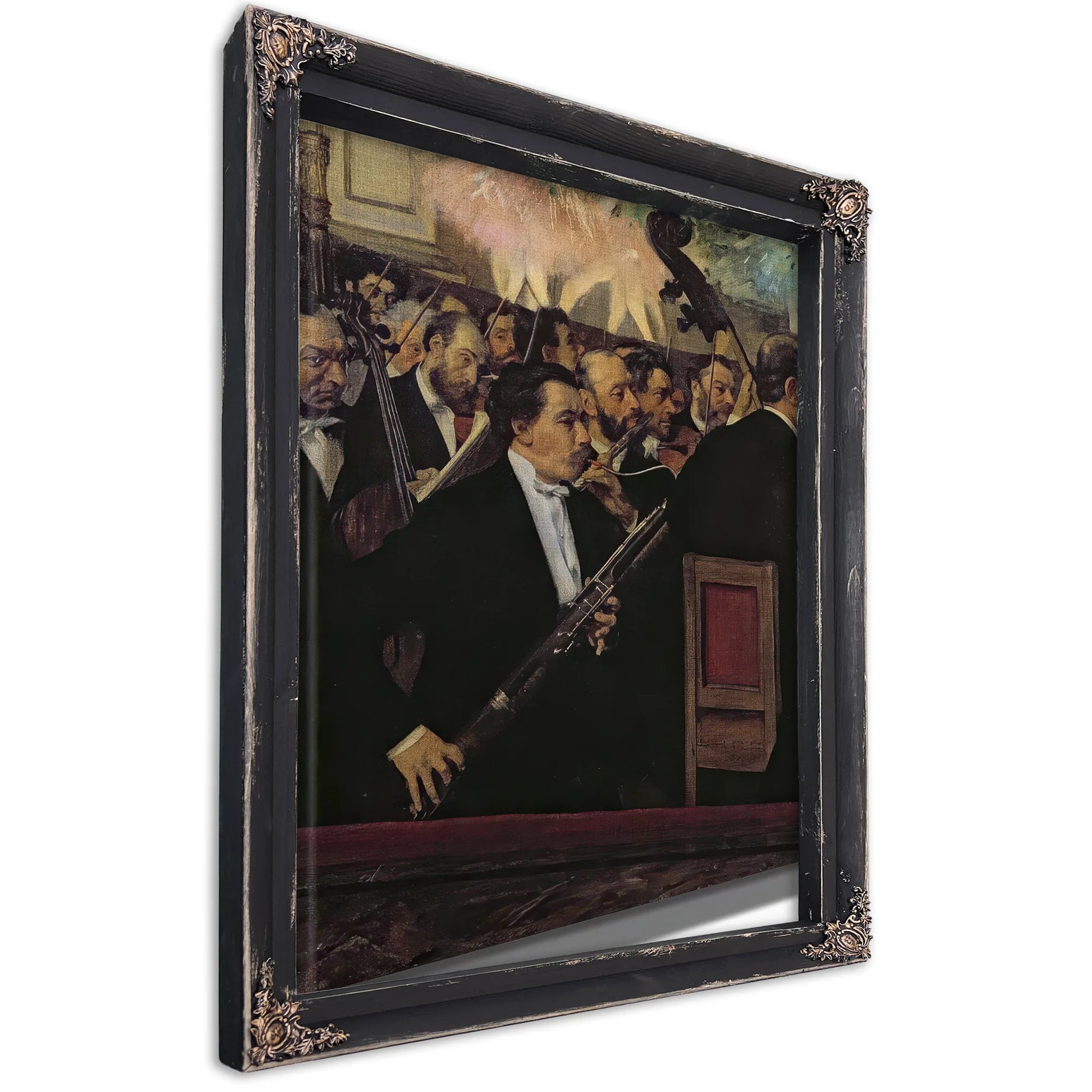 The Opera Orchestra By Edgar Degas Fine Art Print