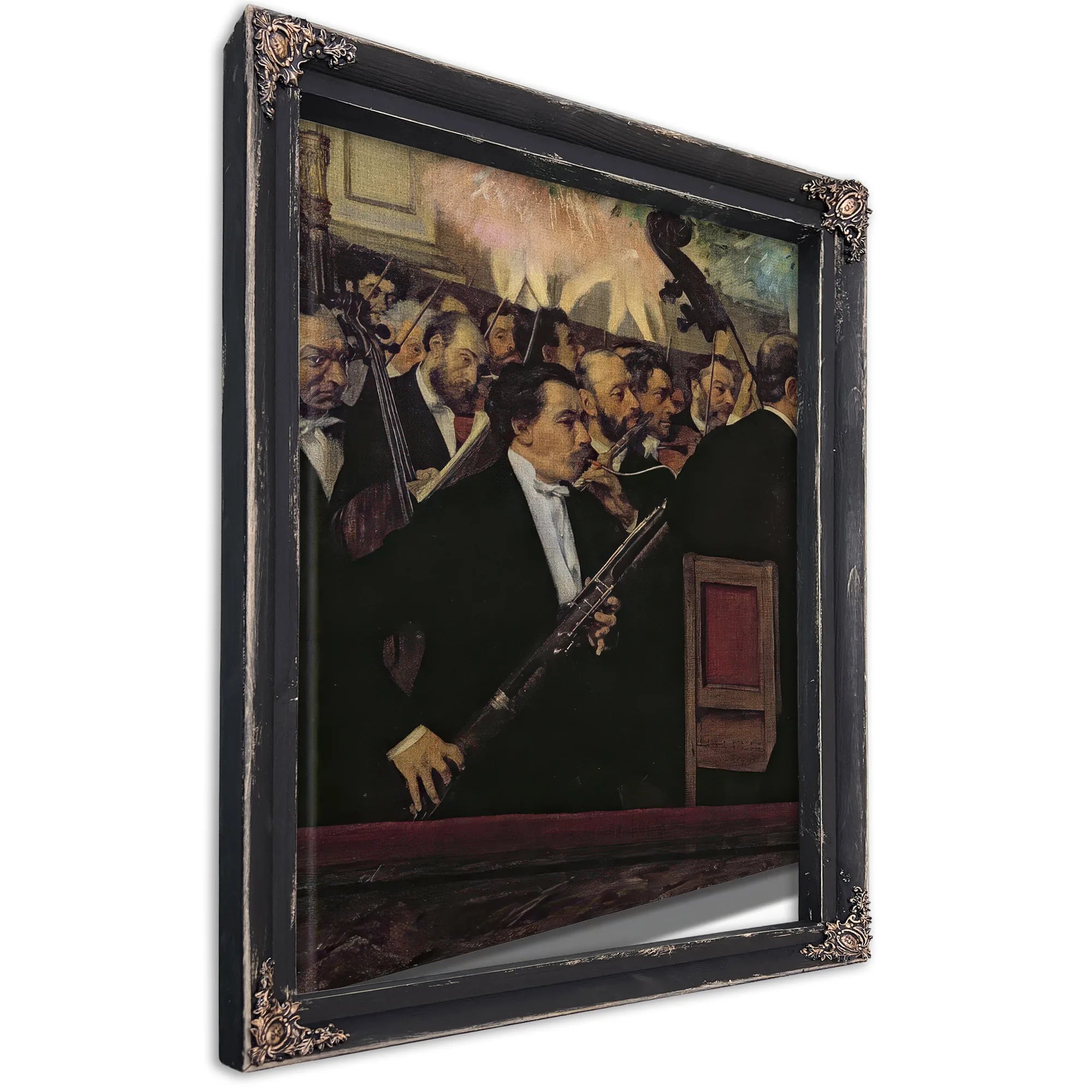 The Opera Orchestra By Edgar Degas Fine Art Print