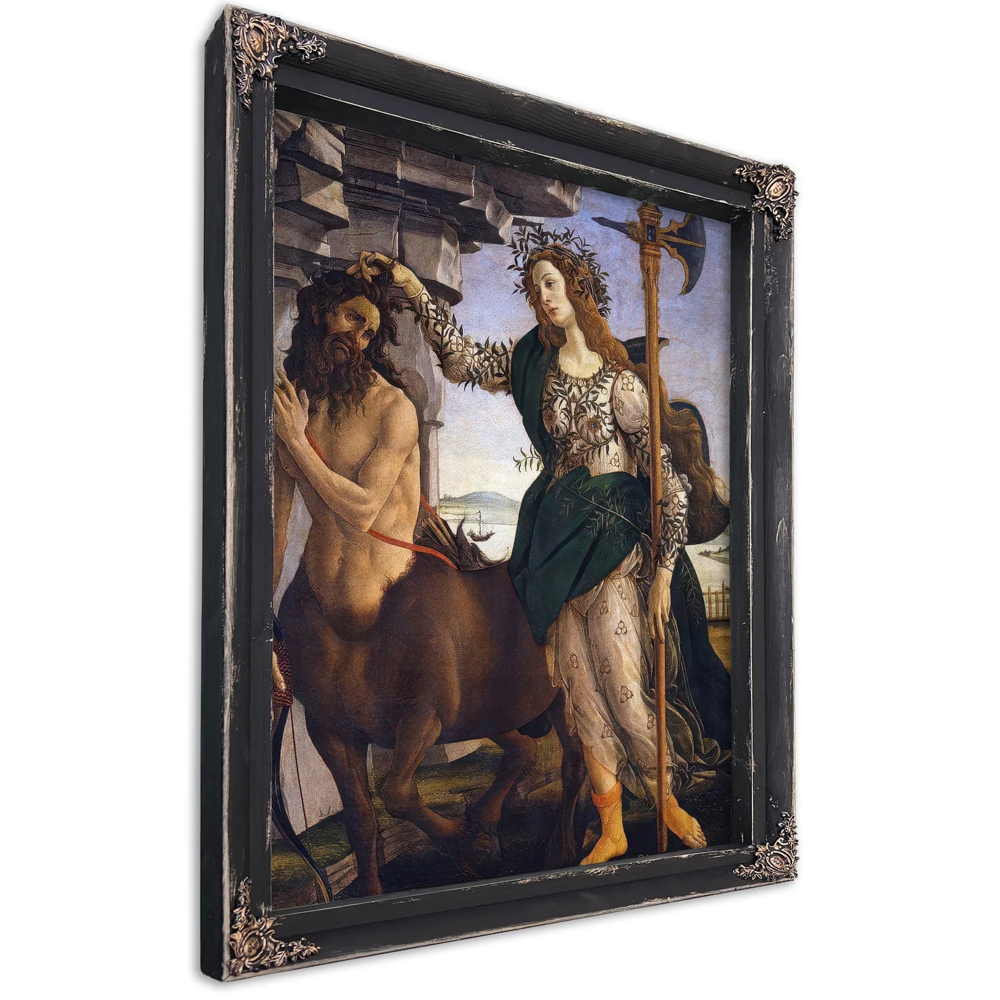 Pallas And The Centaur by Sandro Botticelli Fine Art Print