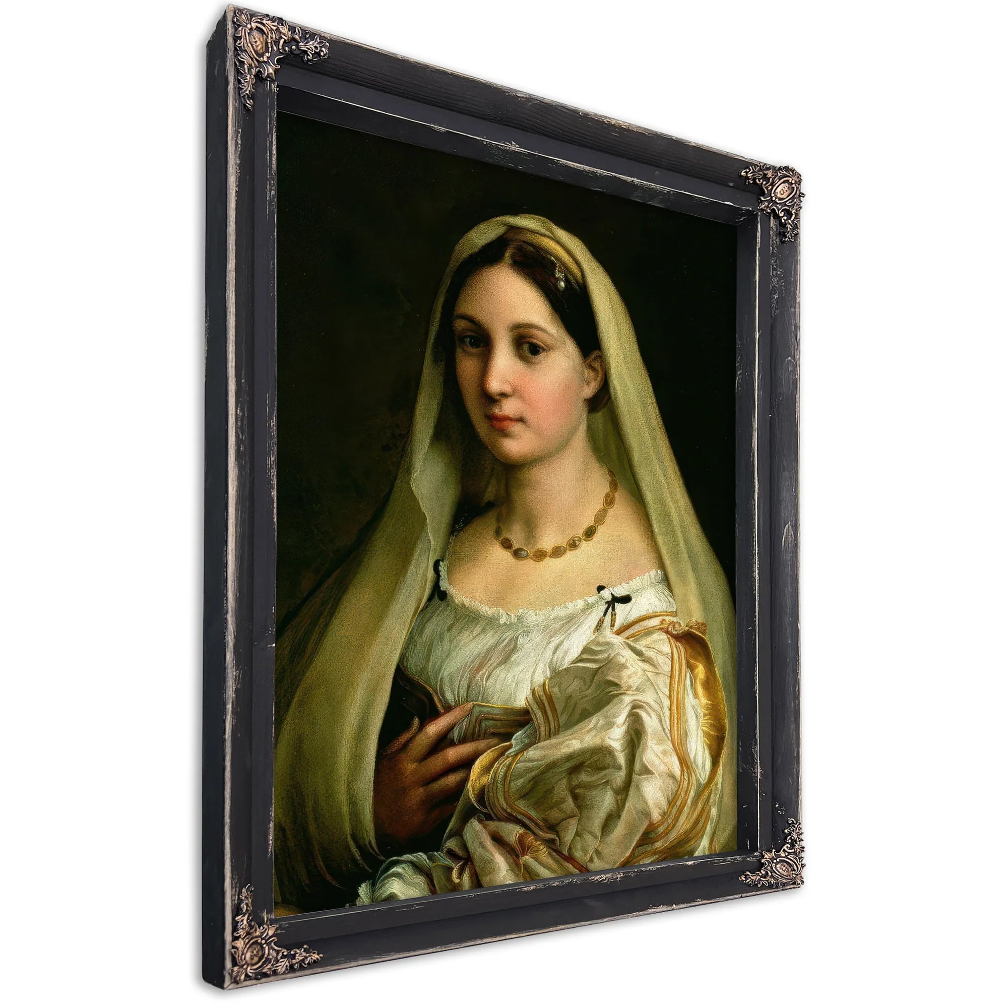 The Veiled Woman Or La Donna Velata By Raphael Fine Art Print