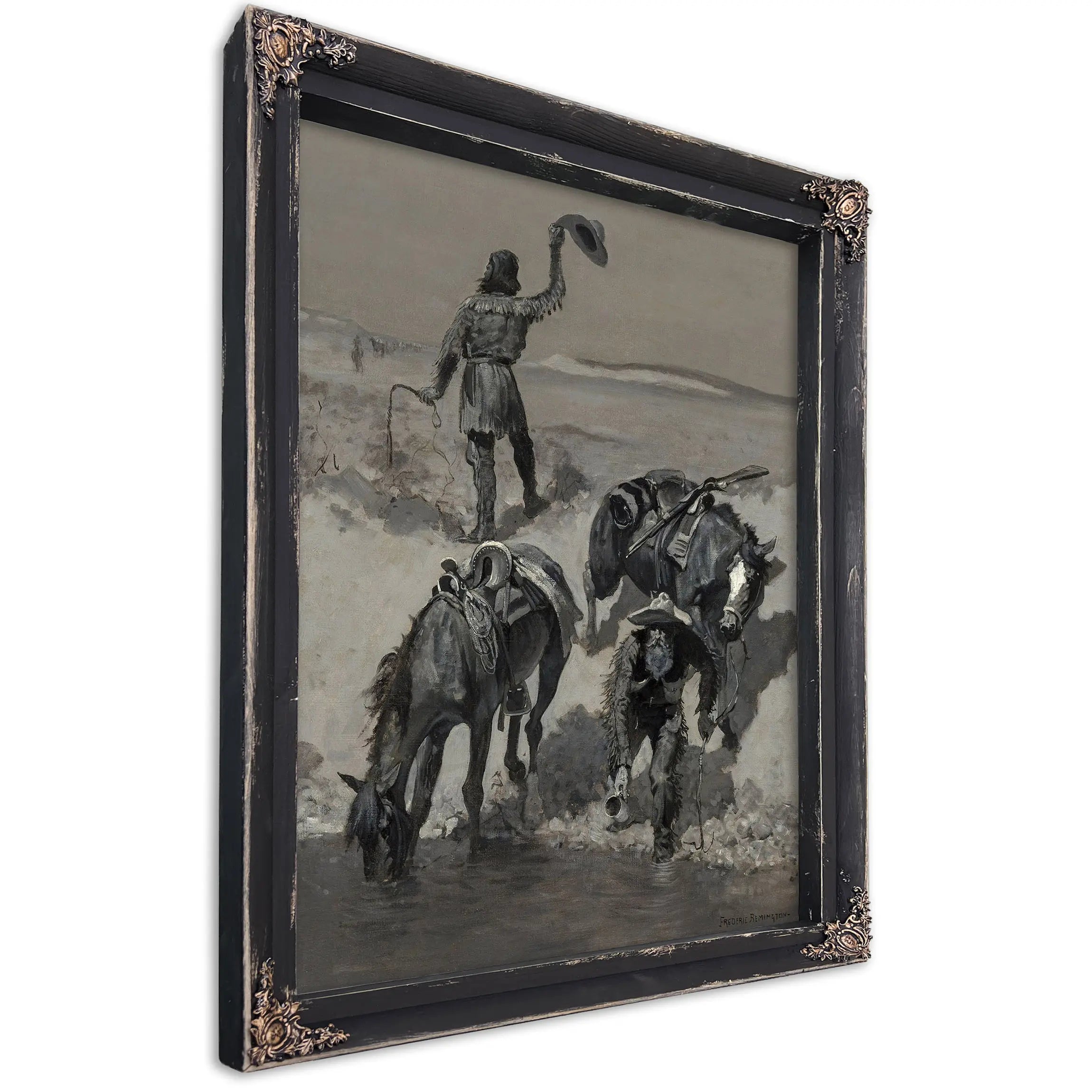 Water by Frederic Remington