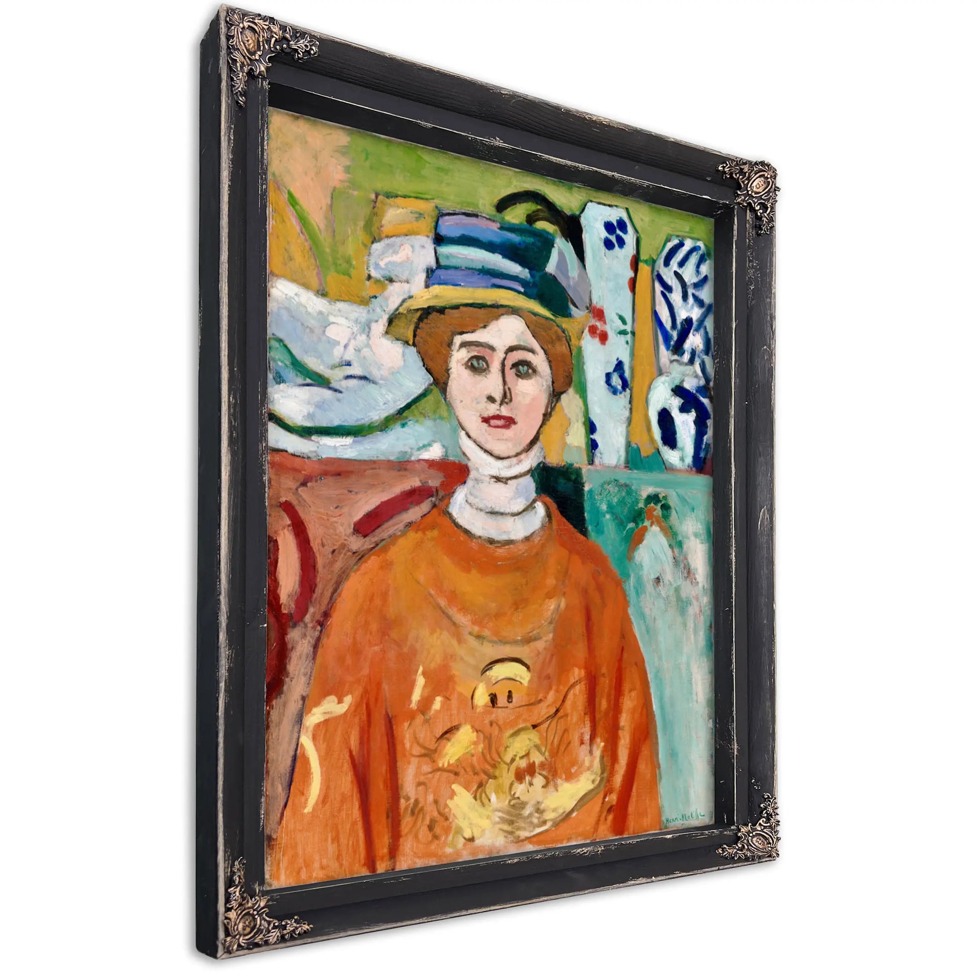 Girl With Tulips (Jeanne Vaderin) by Henri Matisse
