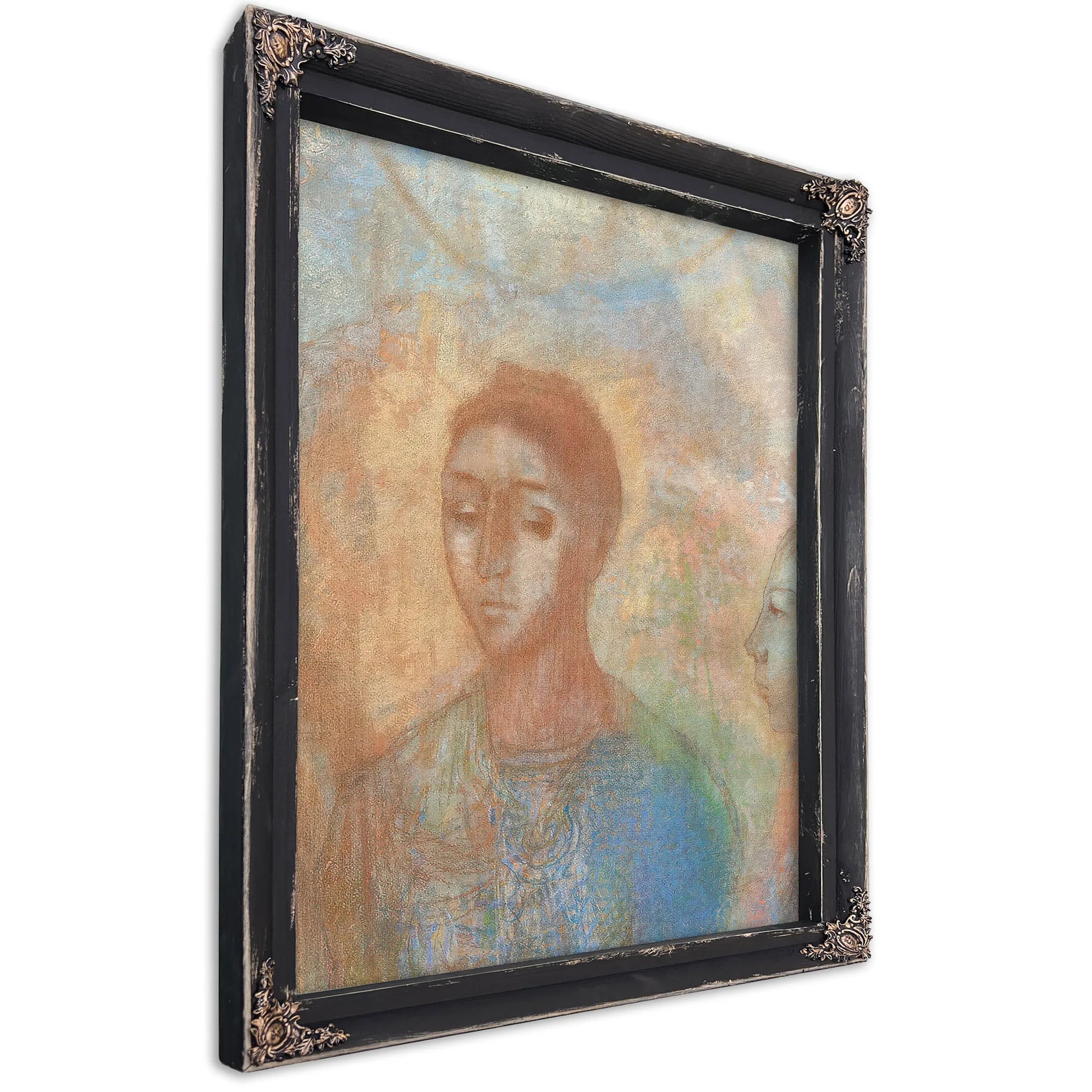 Woman And Child (Mujer Y Nino) By Odilon Redon Fine Art Print