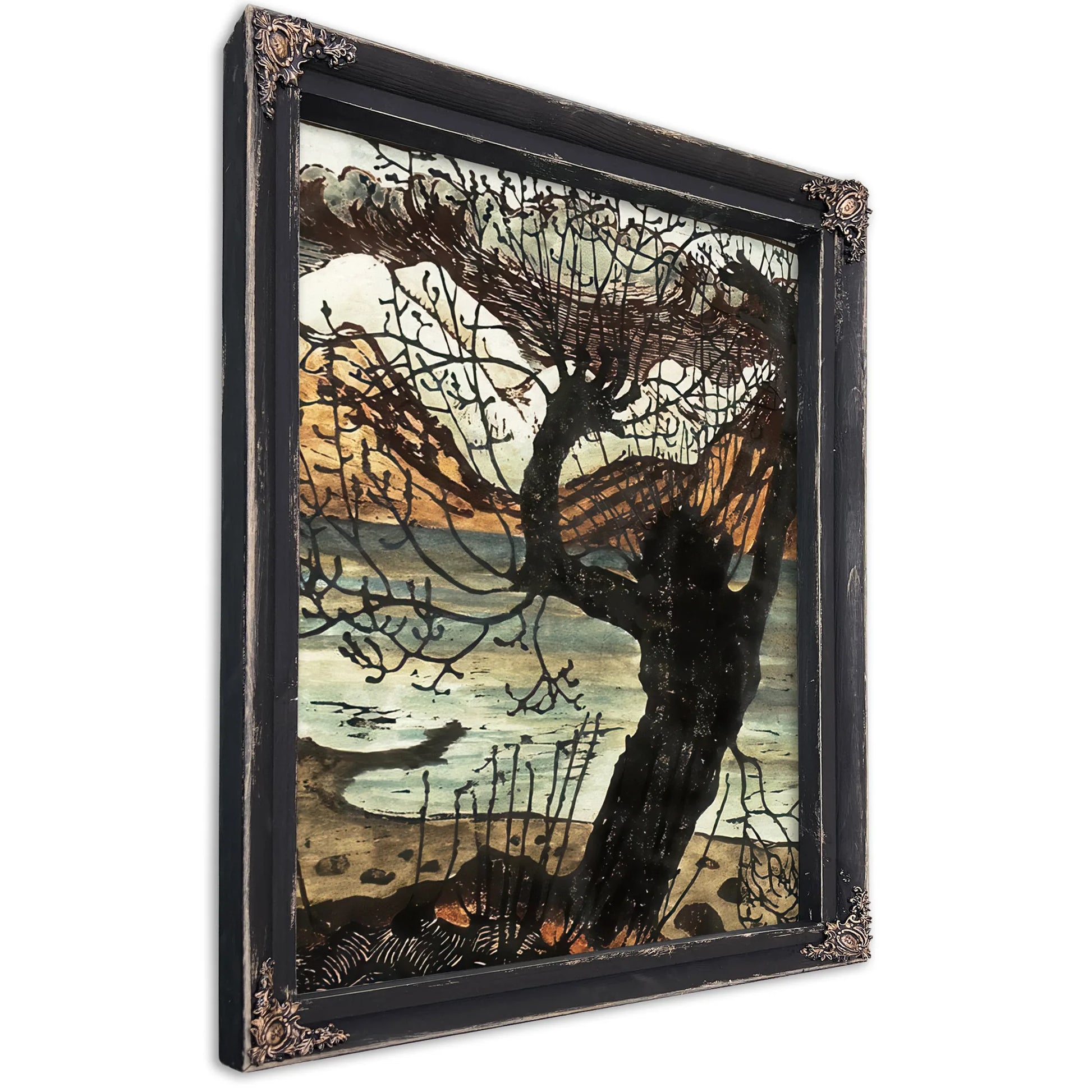 Spring Night And Willow (Also Known As Willow) By Nicolai Astrup Fine Art Print