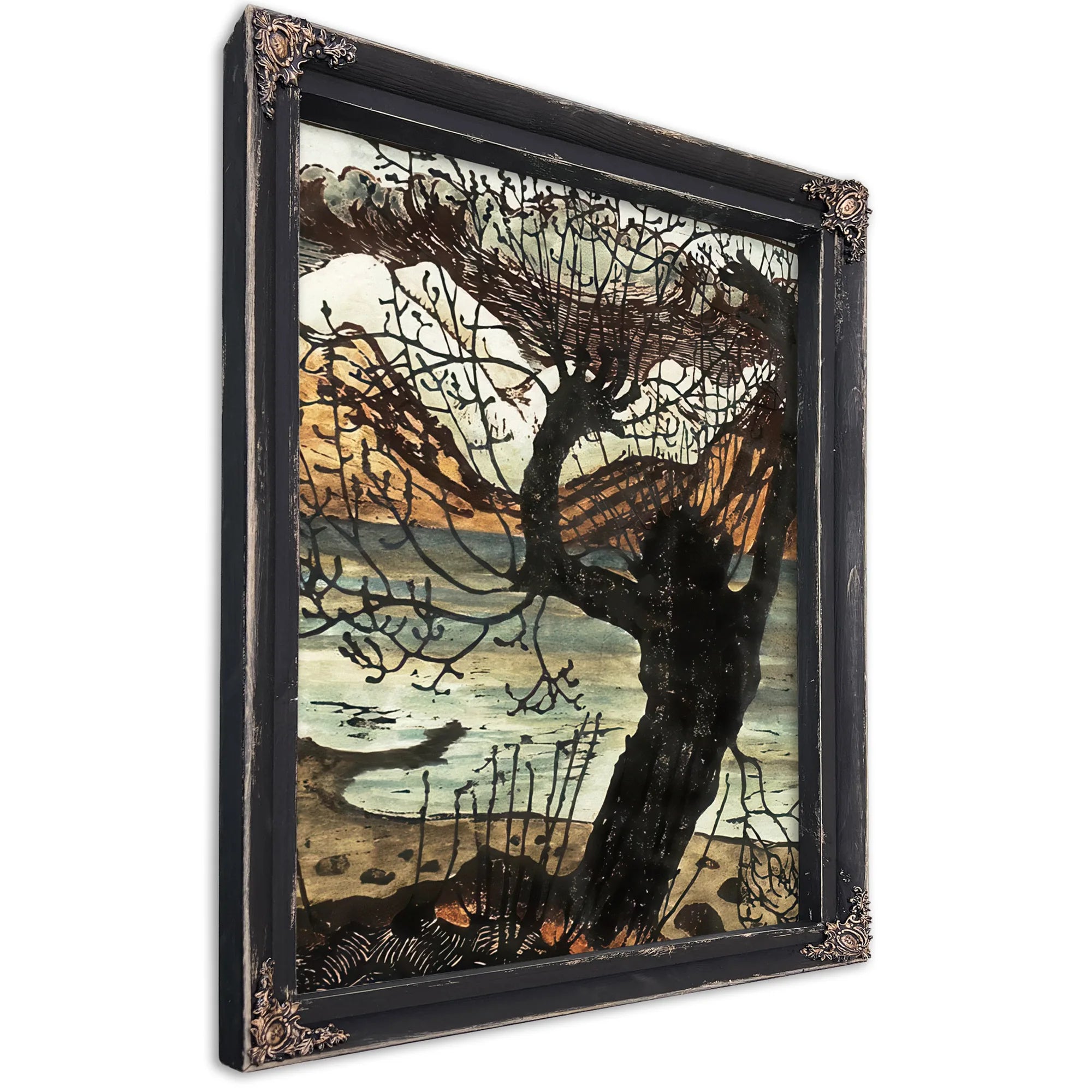 Spring Night And Willow (Also Known As Willow) By Nicolai Astrup Fine Art Print