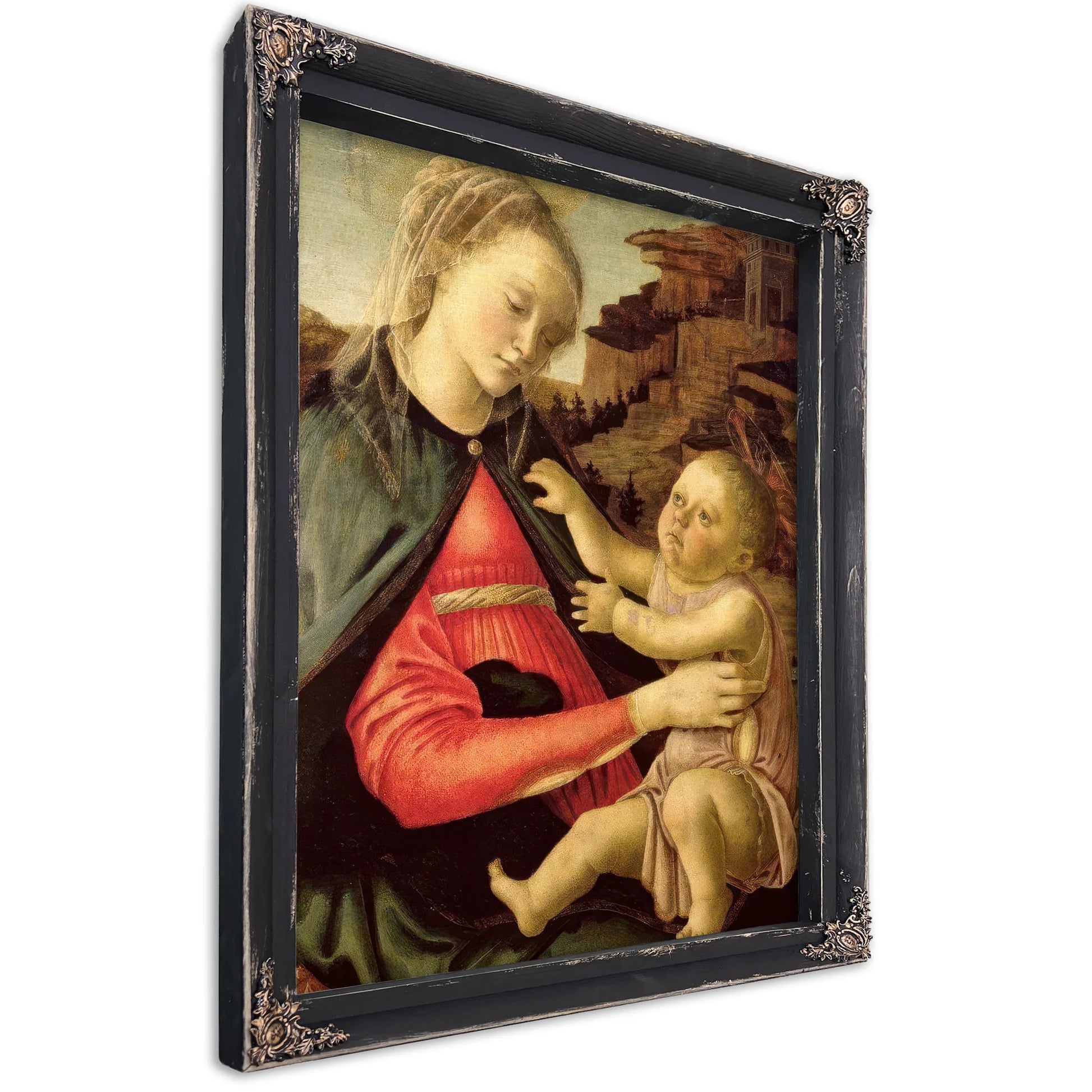 The Virgin And Child (Madonna Of The Guidi Da Faenza) By Sandro Botticelli Fine Art Print