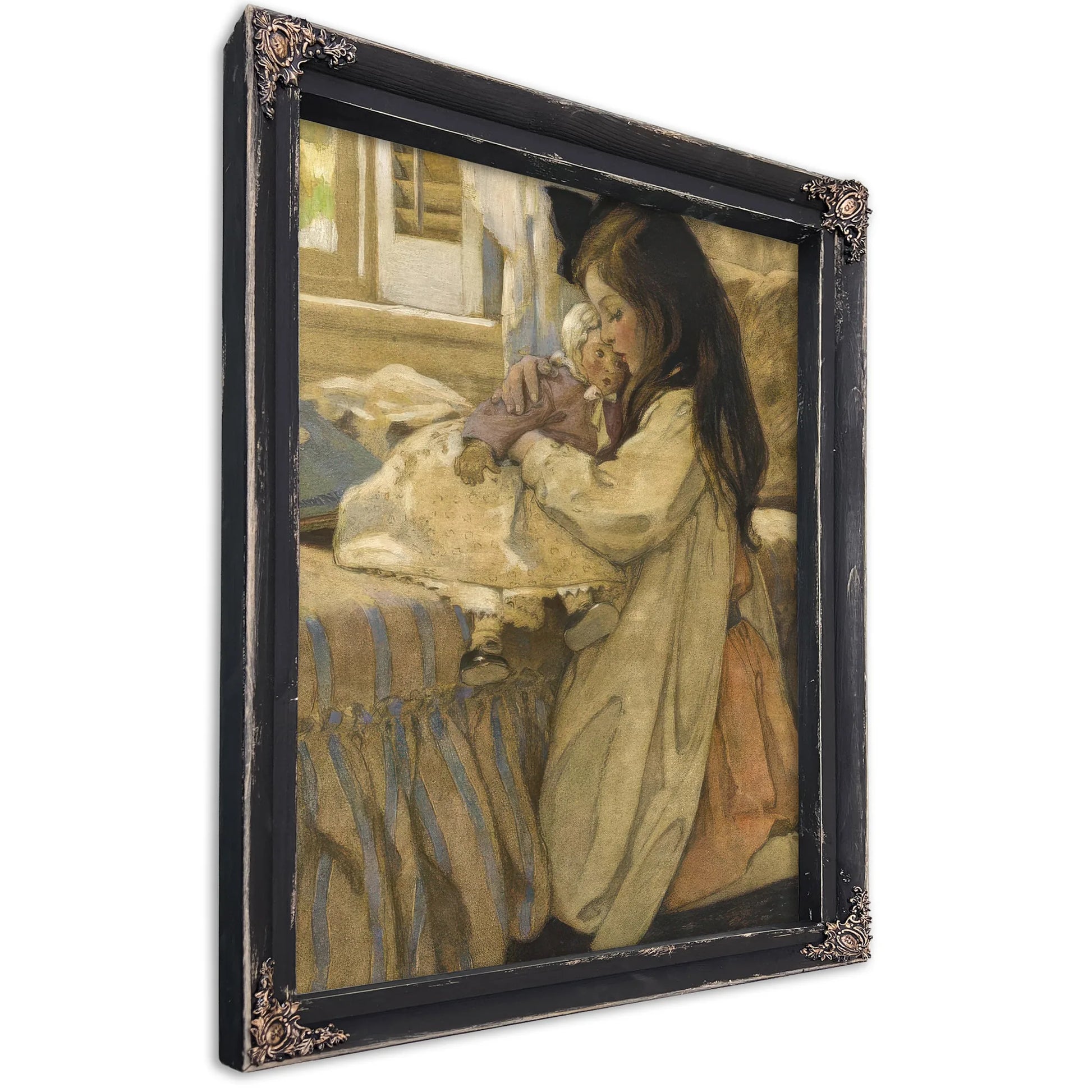 The Then Lover By Jessie Willcox Smith Fine Art Print
