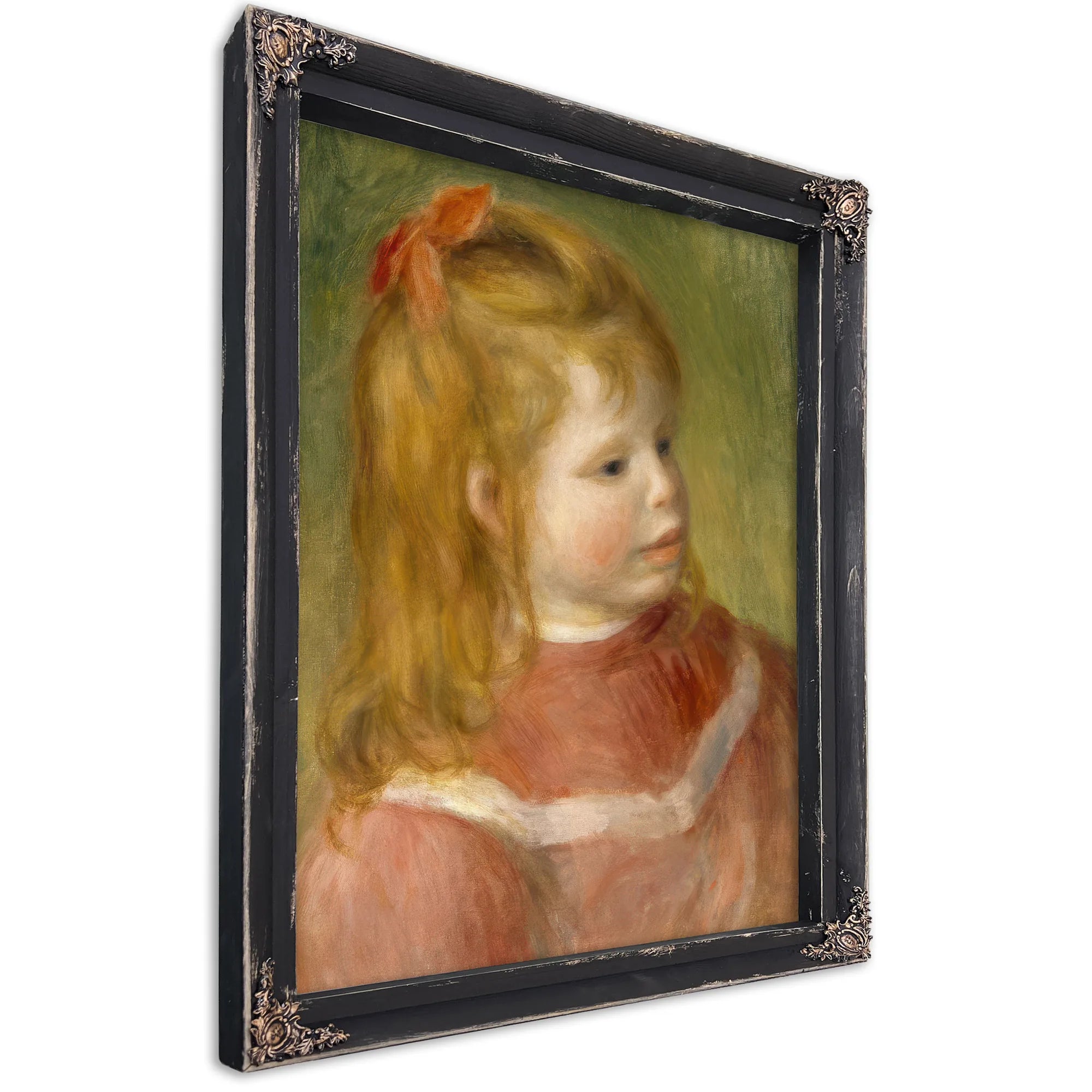 Portrait Of Jean 1 By Pierre Auguste Renoir Fine Art Print