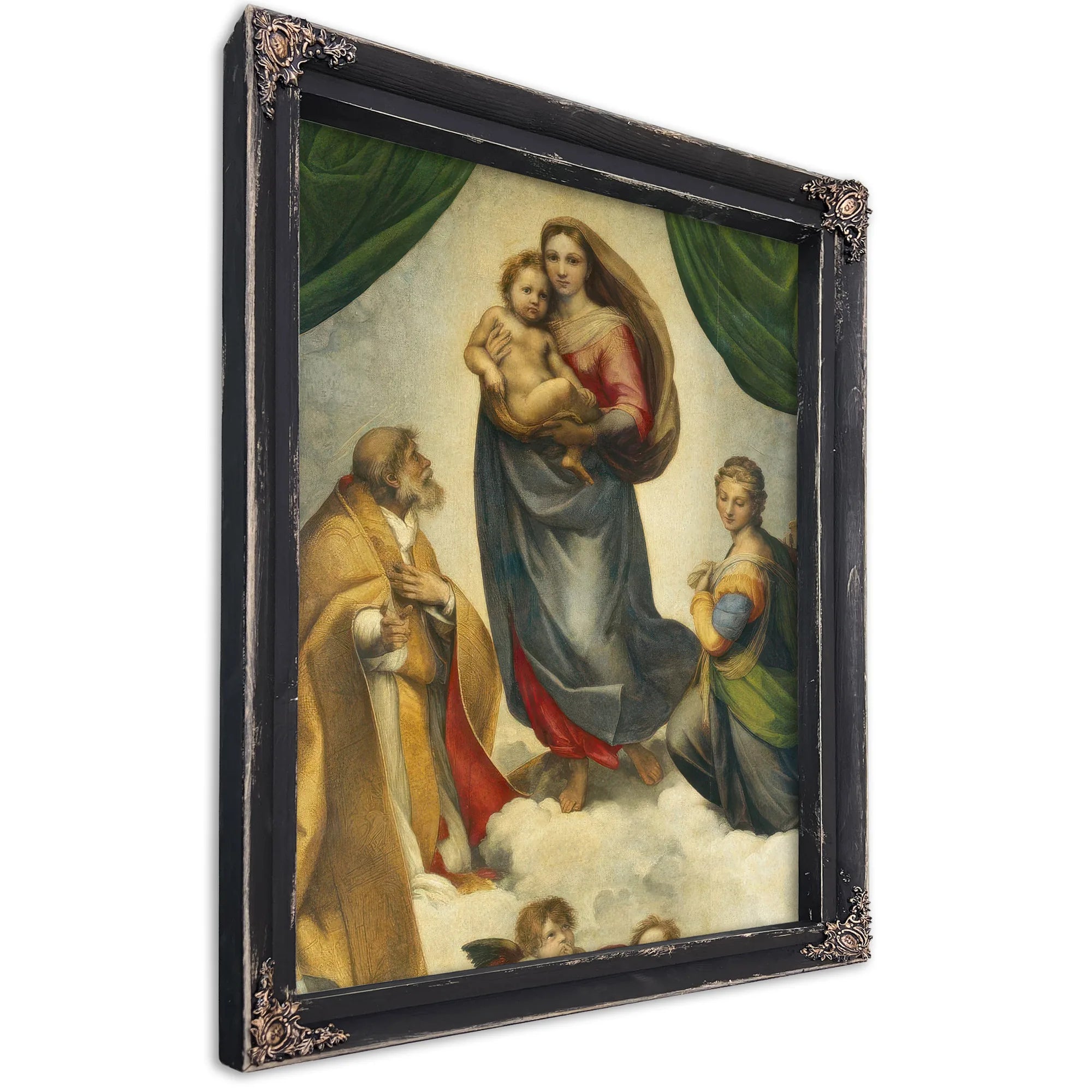 The Sistine Madonna By Raphael Fine Art Print
