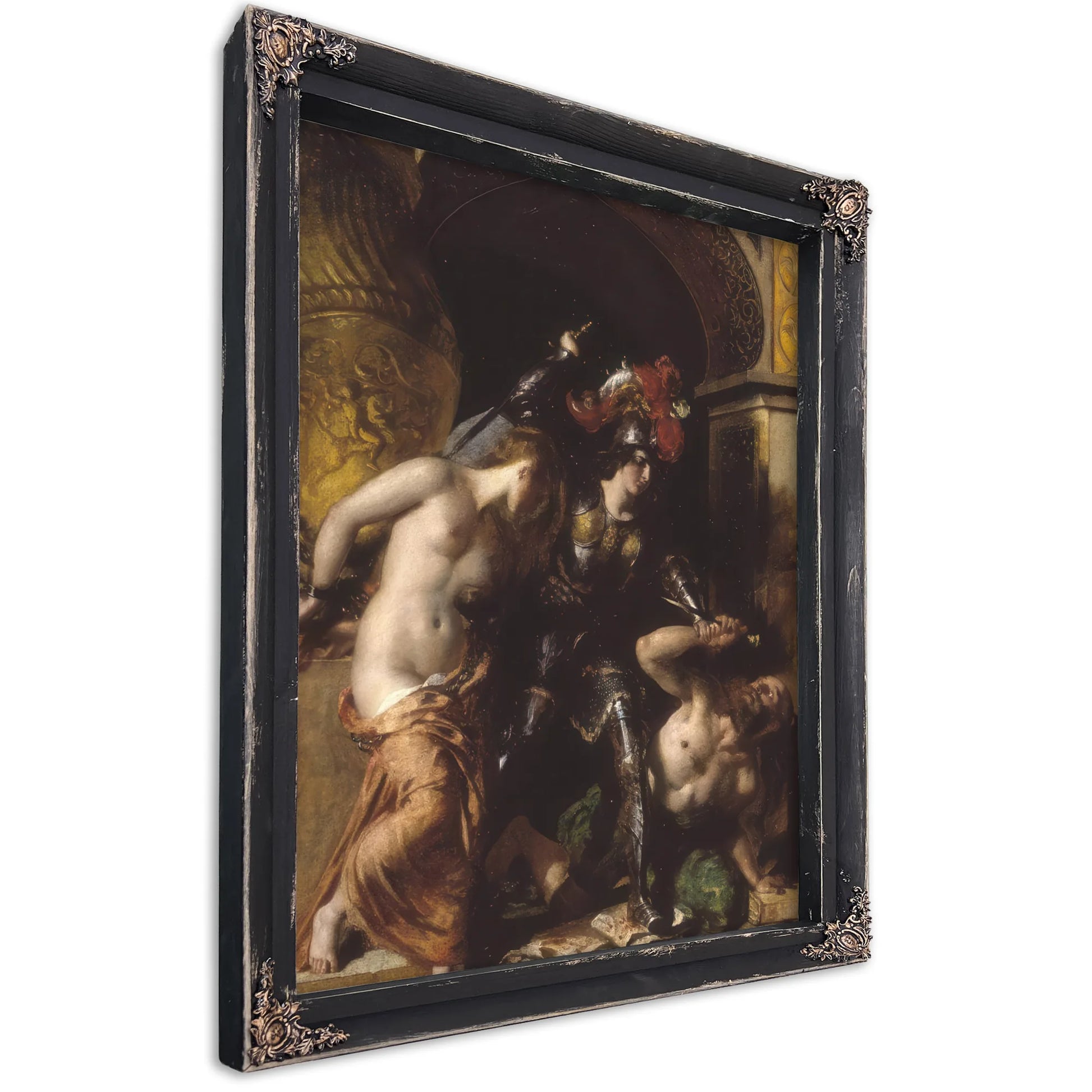 Britomart Redeems Faire Amoret By William Etty Fine Art Print