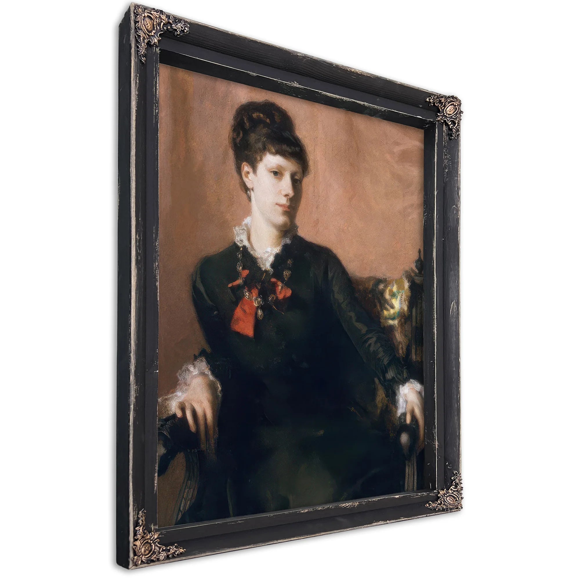 Portrait Of Frances Sherborne Ridley Watts By John Singer Sargent Fine Art Print