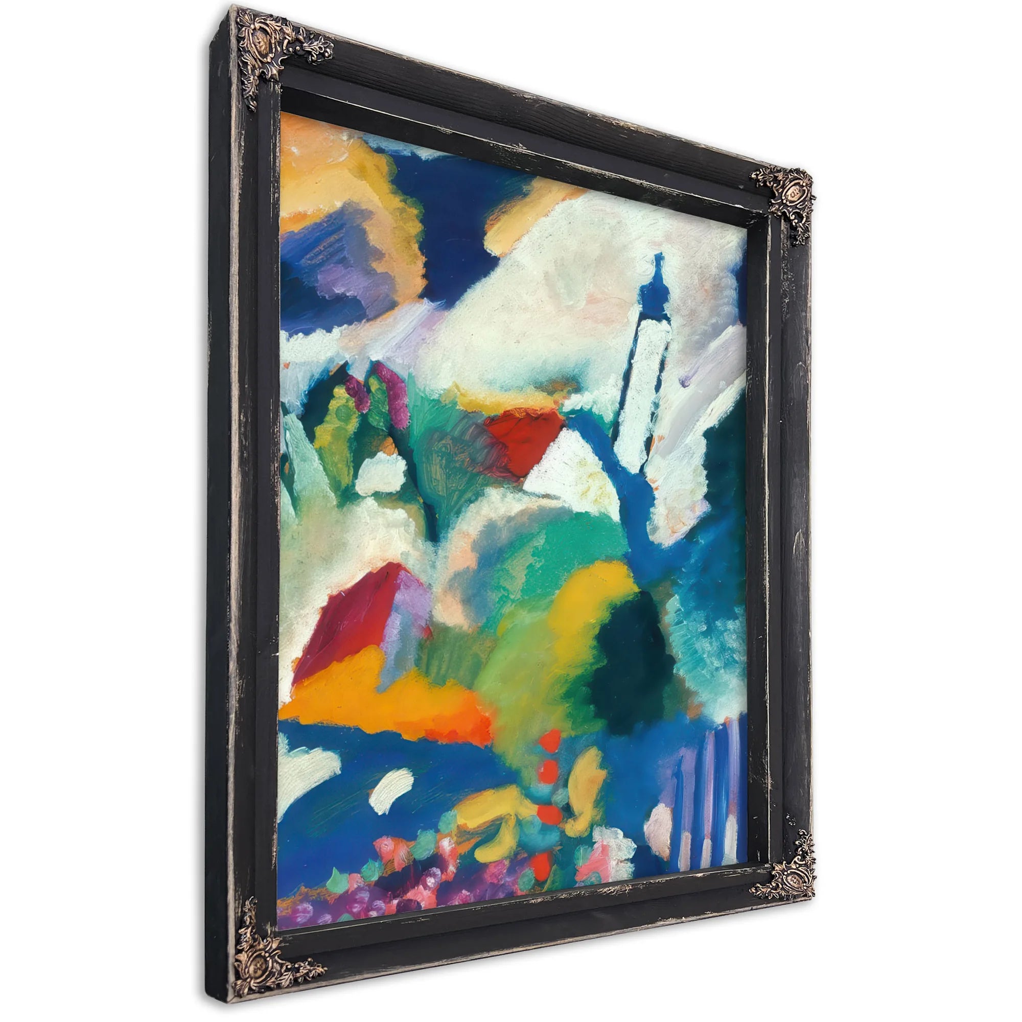 Church In Murnau By Wassily Kandinsky Fine Art Print