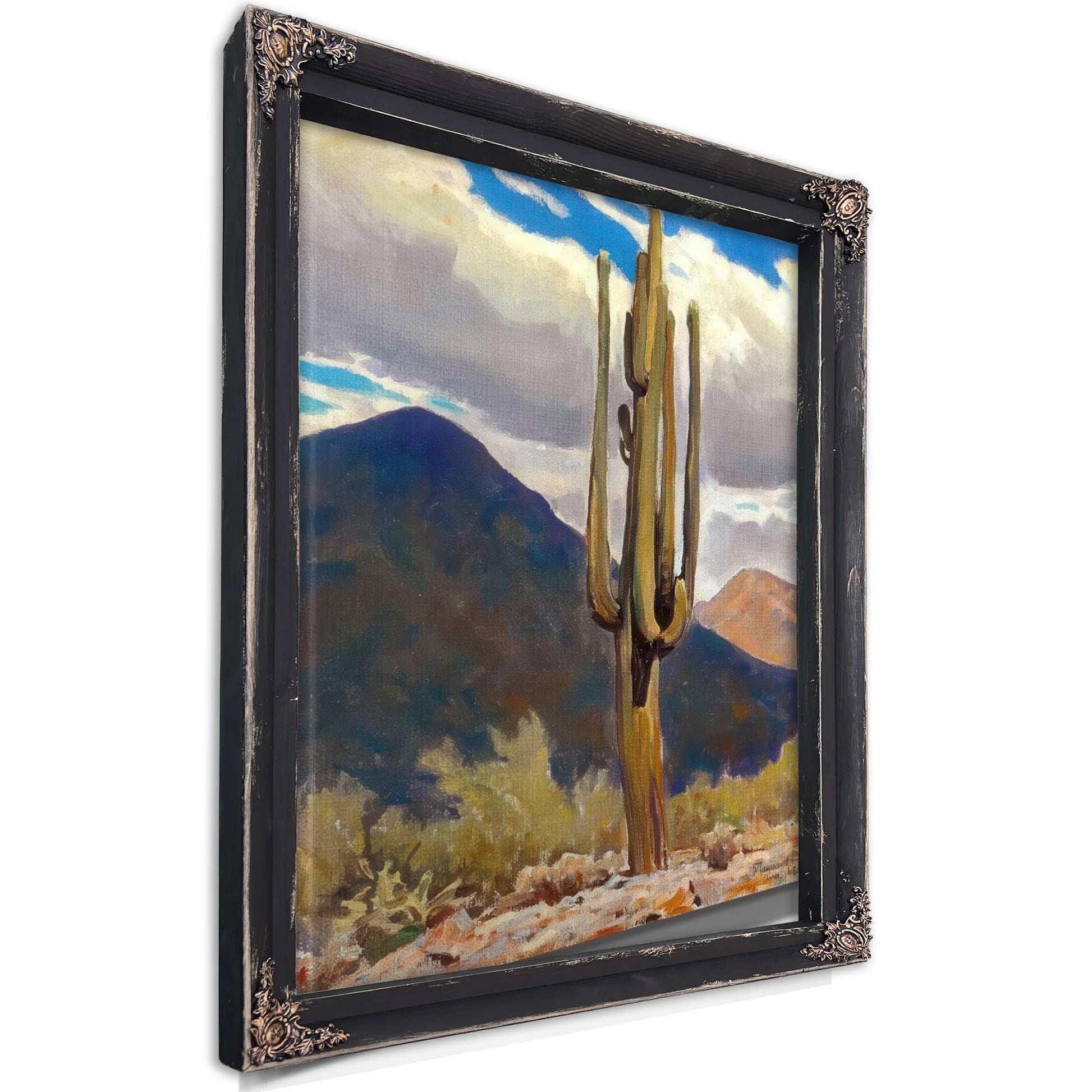 The Saguaro By Maynard Dixon Fine Art Print