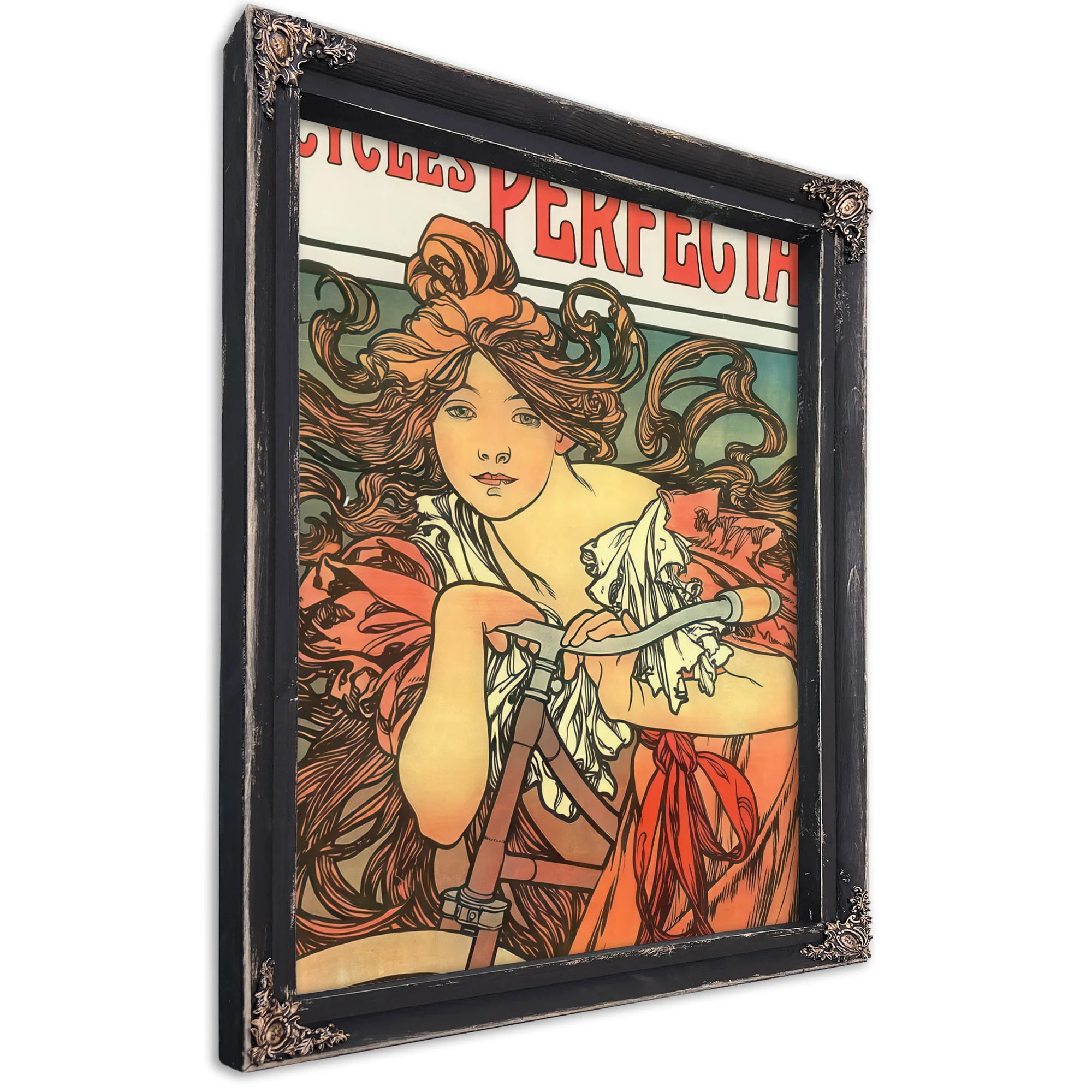 Cycles Perfecta By Alphonse Mucha Fine Art Print